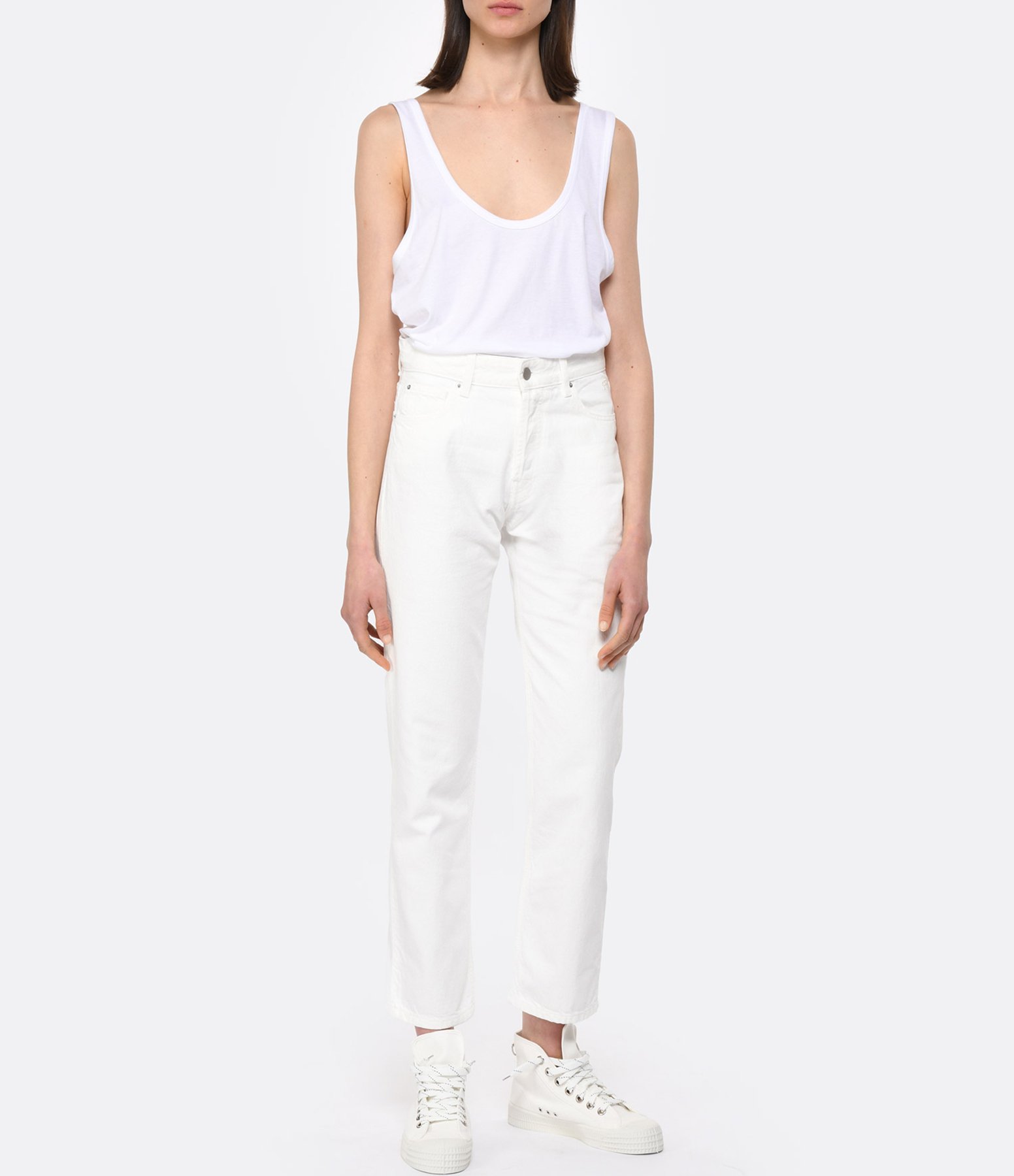 White Denim Jeans
