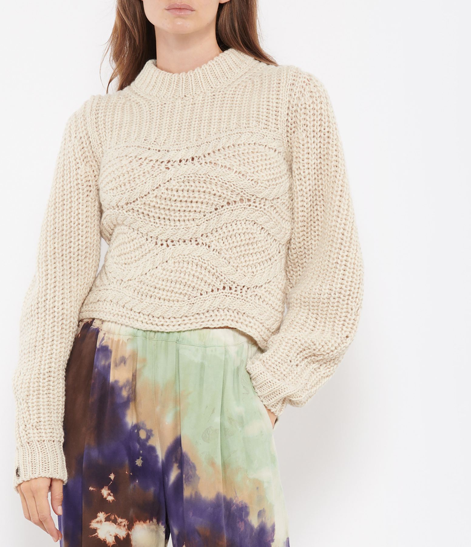 Best Laine Beige Knitted Jumper