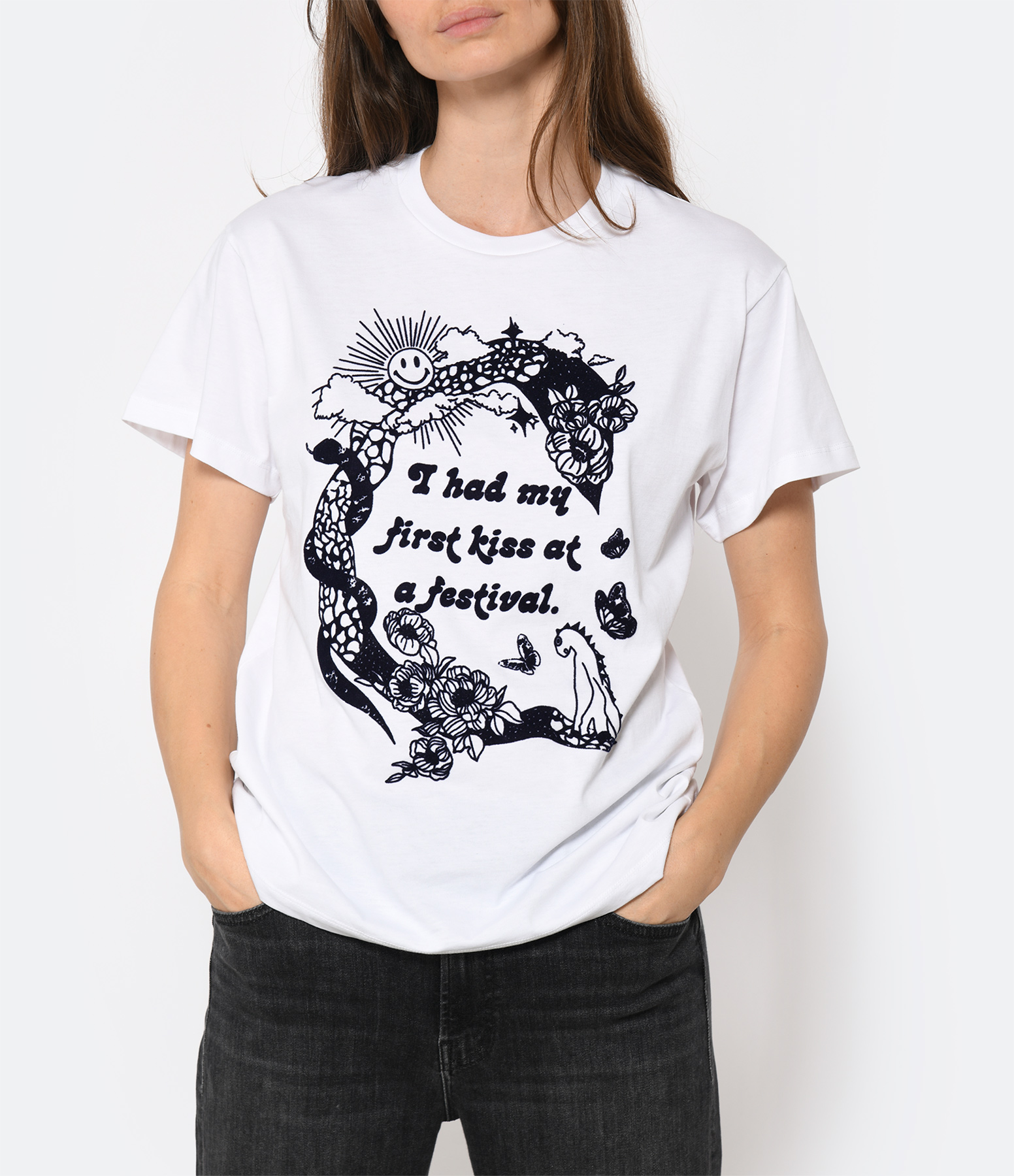 Welcomekiss White T-shirt