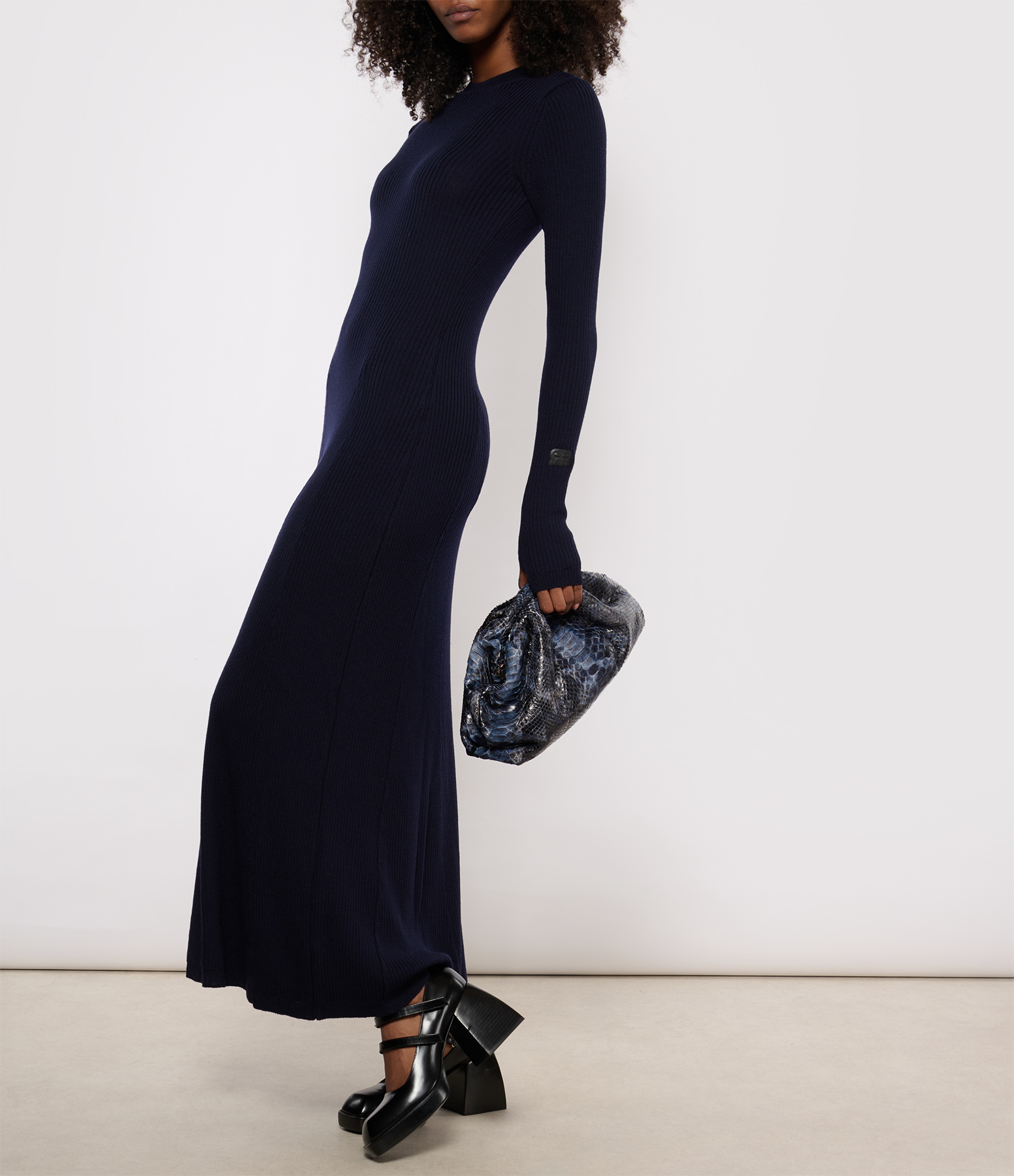 Mickie Harmony Dress in Navy