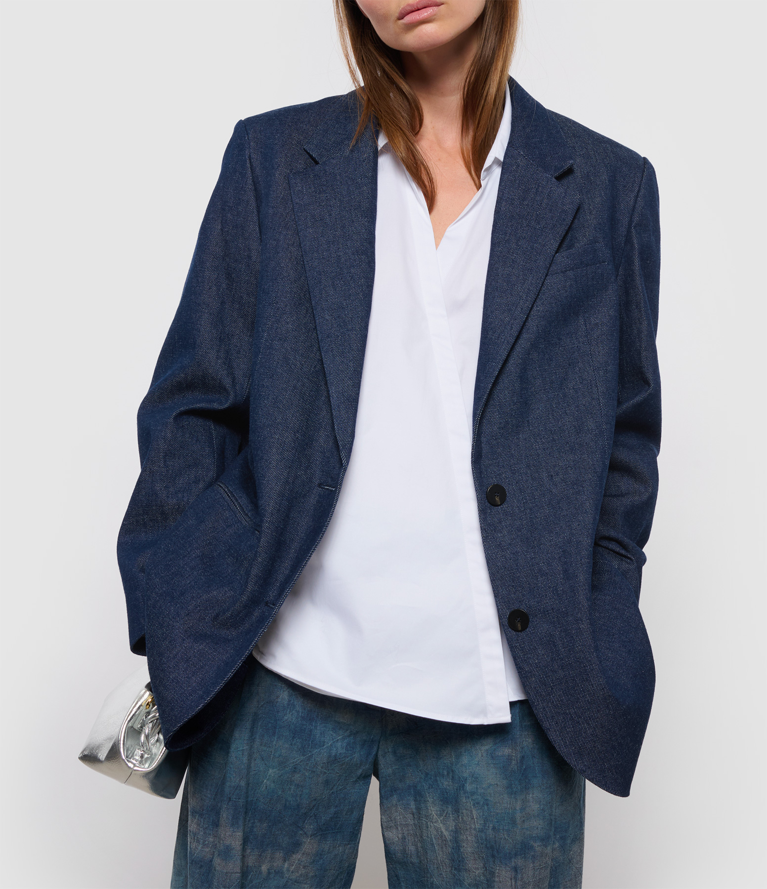 Indigo Mickey Blazer Jacket