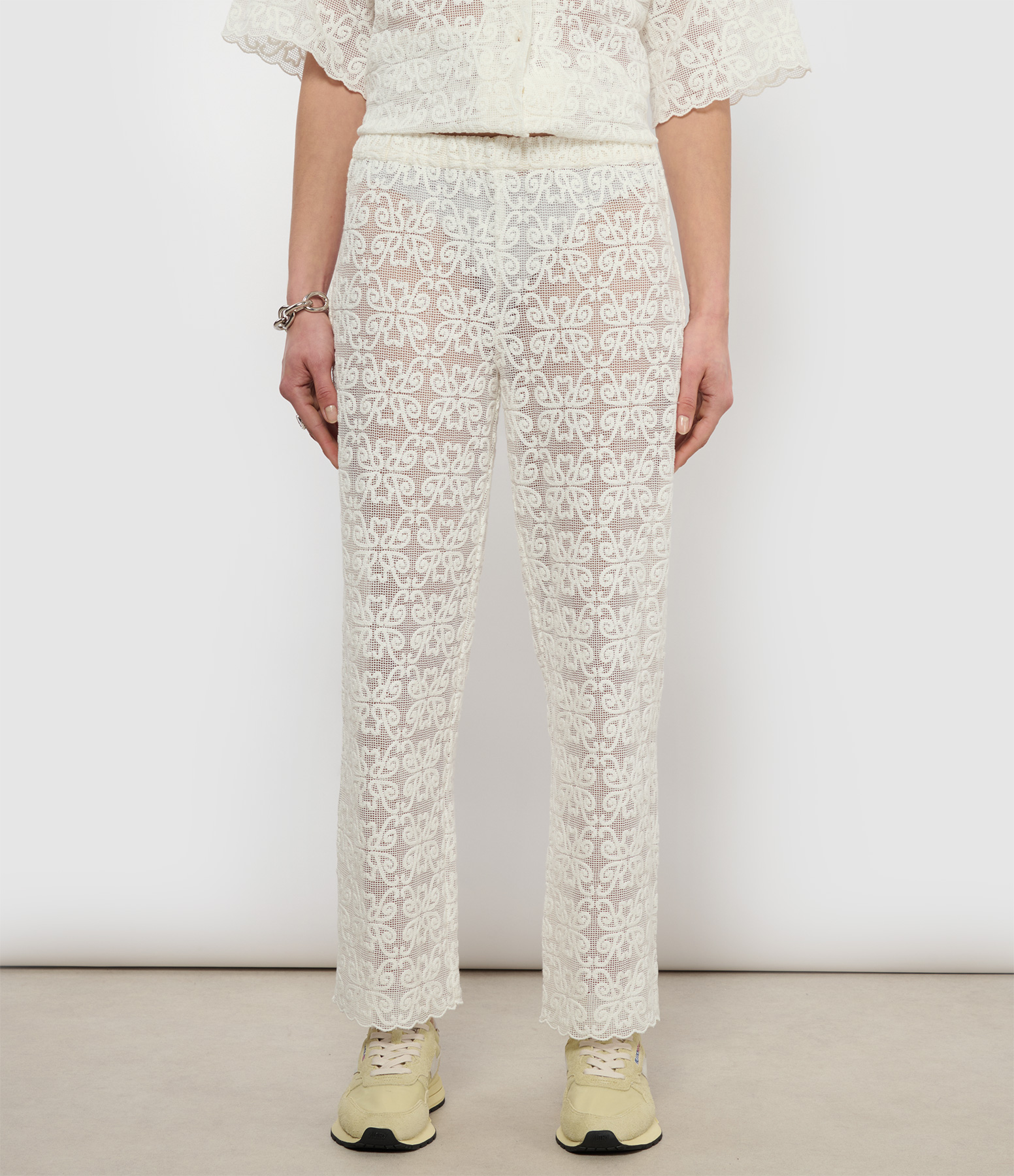 White Kors Trousers