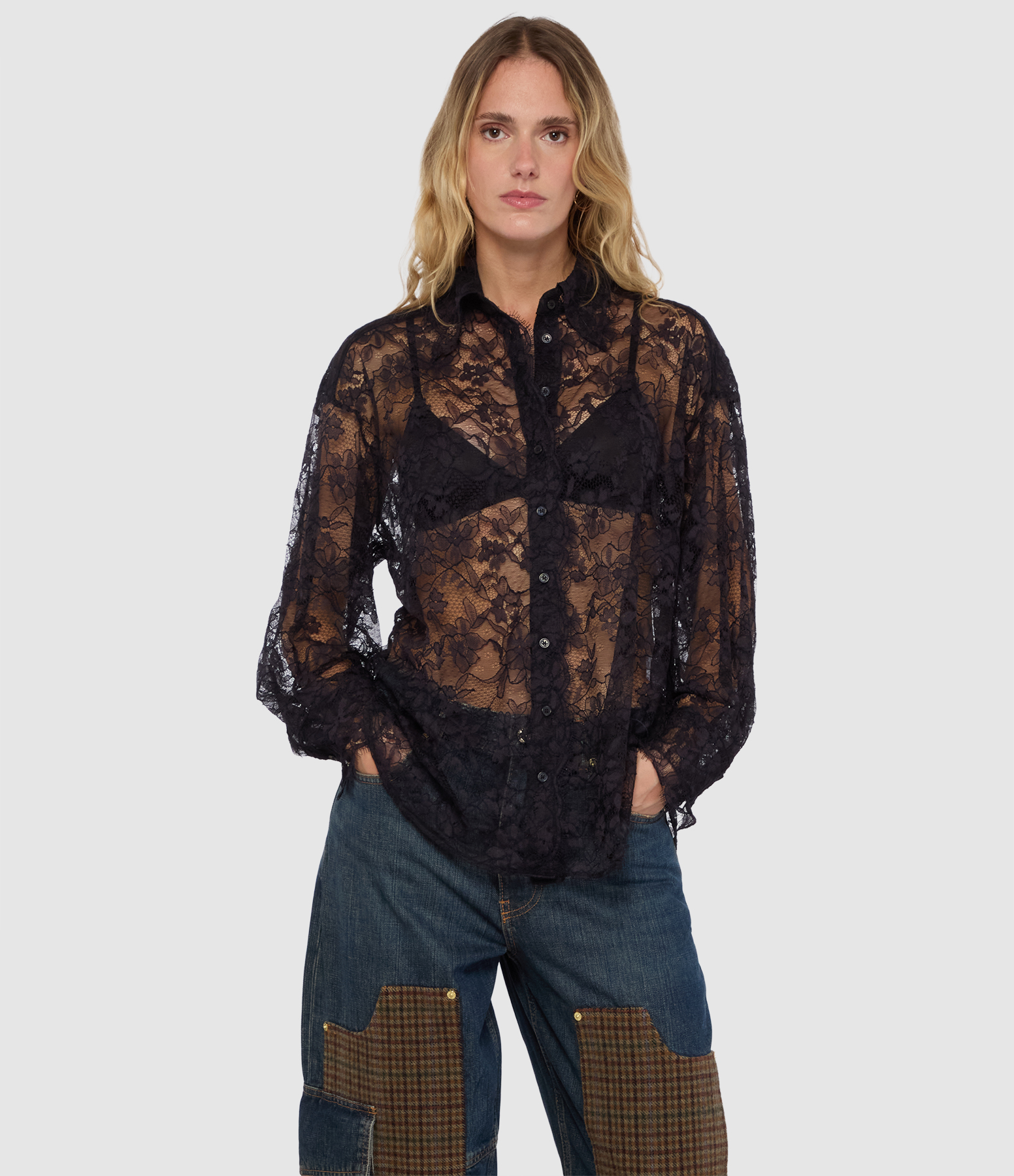 Tish Navy Shirt