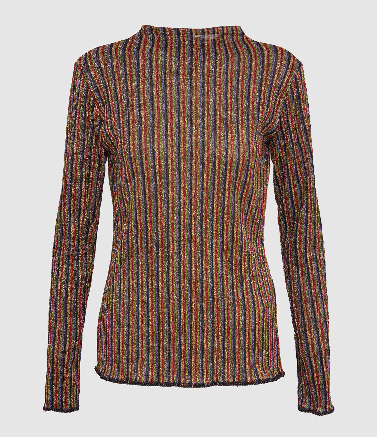 Top Vegas You Multicoloured Lurex Stripes