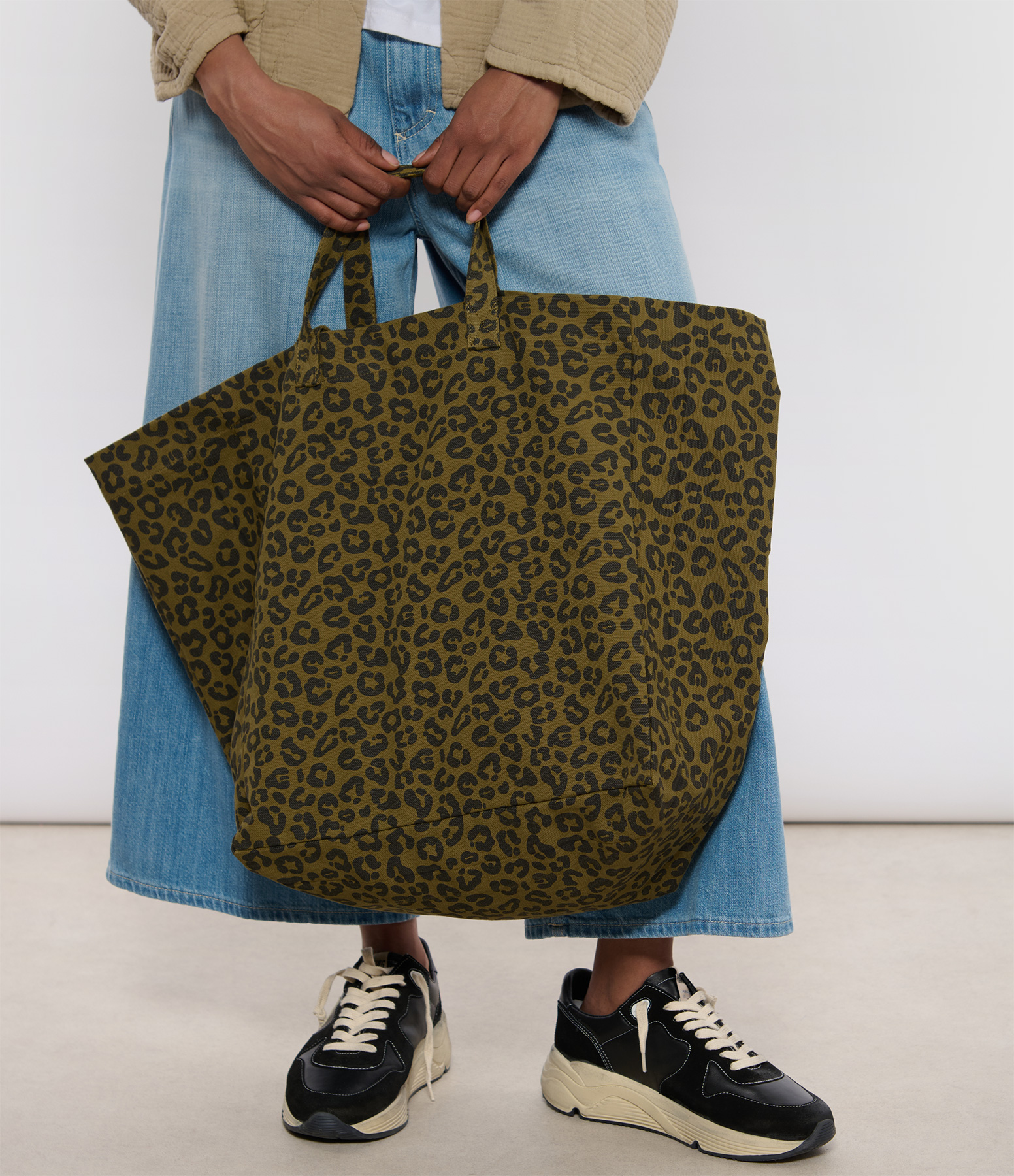 Elisa Graou Olive Tote Bag