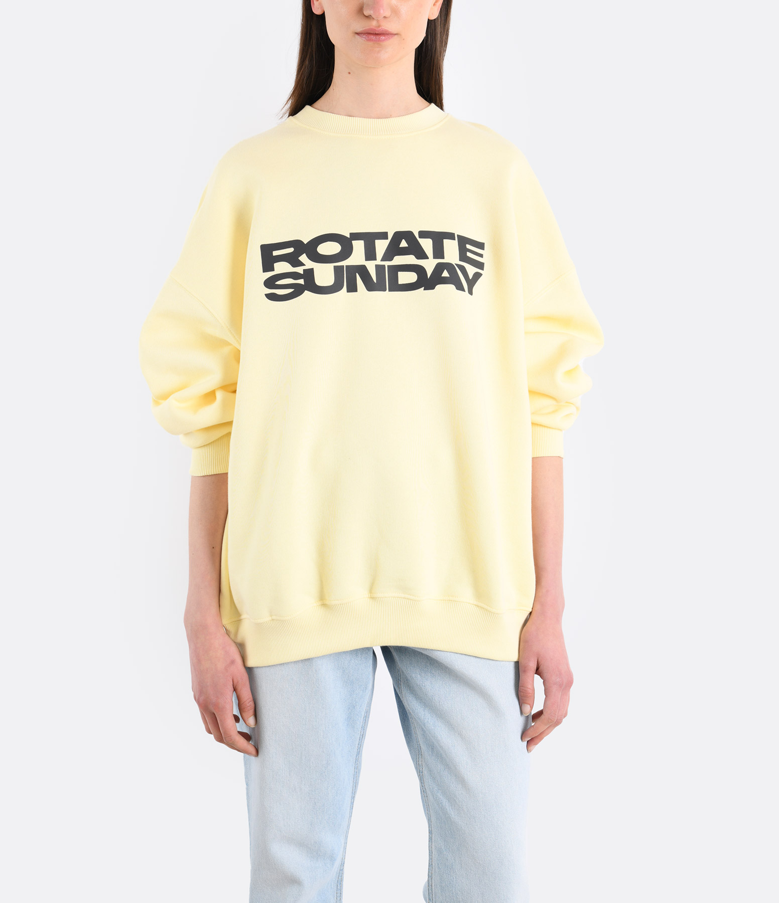 Yellow Logo Sweatshirt, Sunday Capsule Collection
