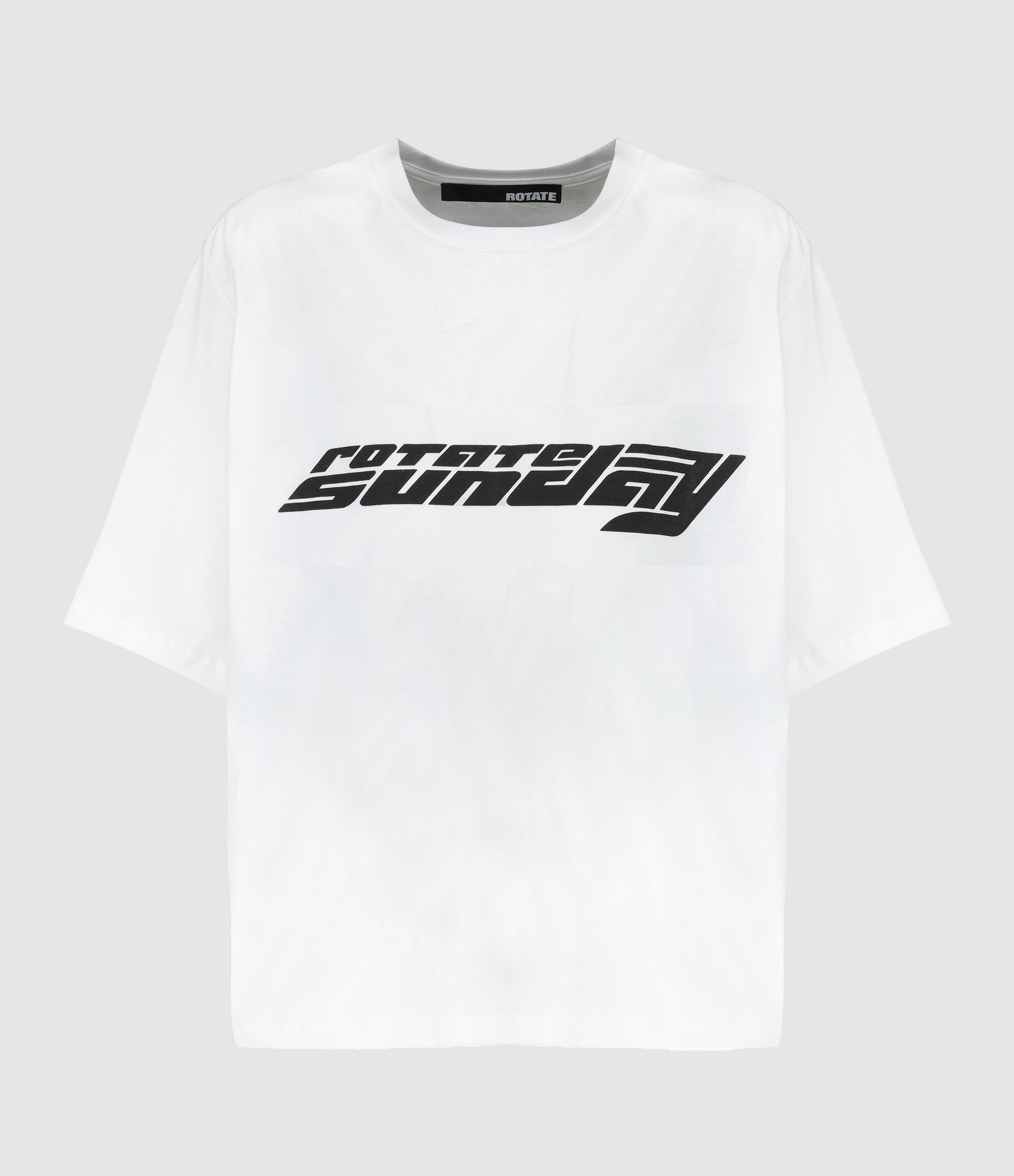 White Cotton Logo T-shirt, Sunday Capsule Collection
