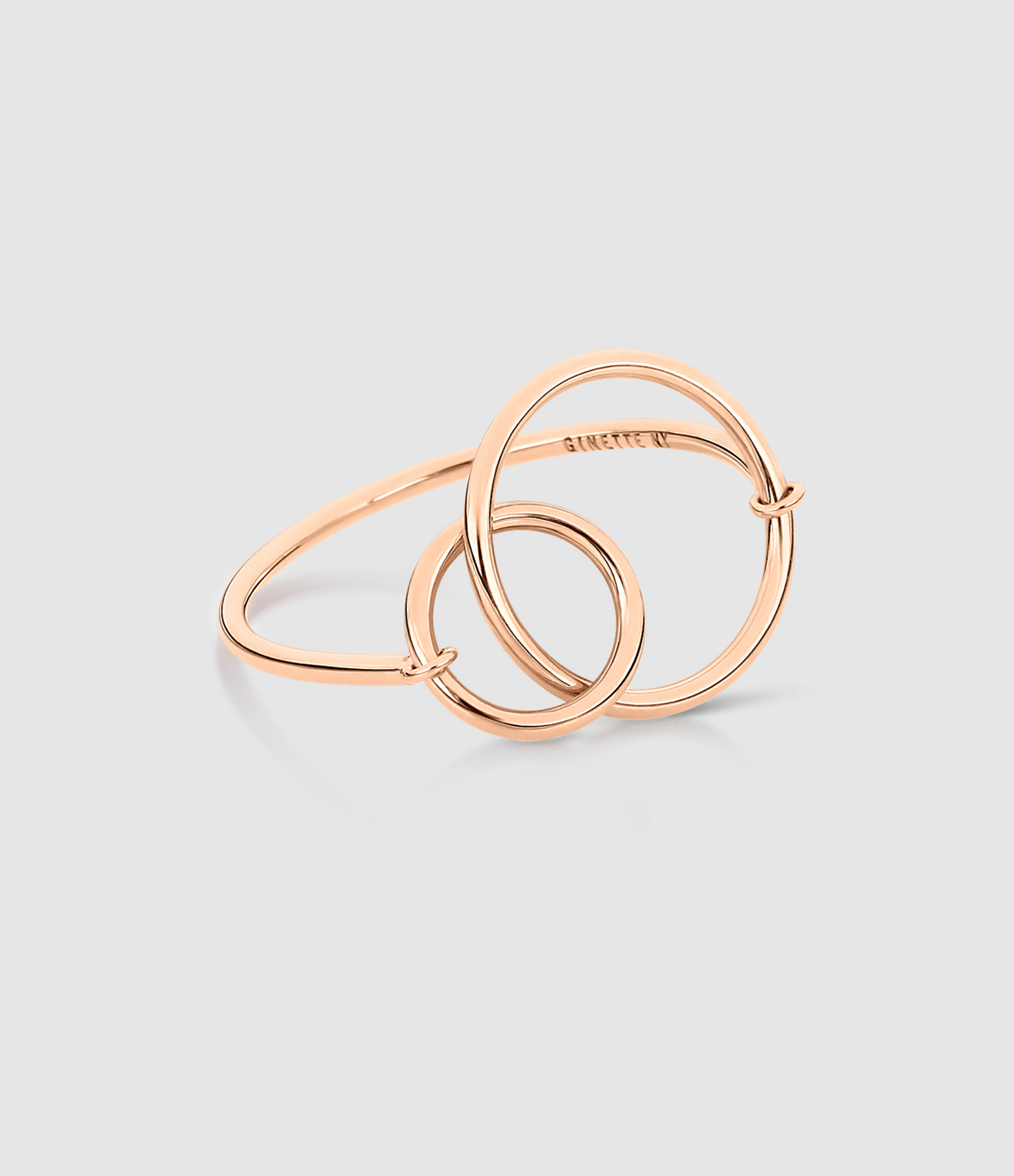 Tiny Fusion Rose Gold Ring