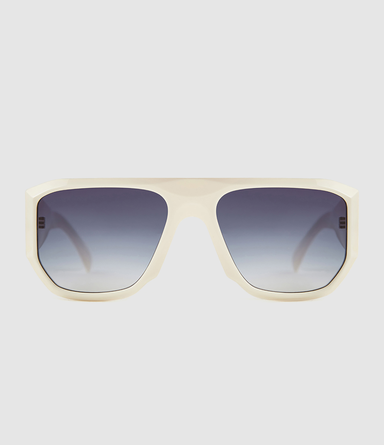 Lunettes de Soleil Ruben Écru Gradient Blue Grey