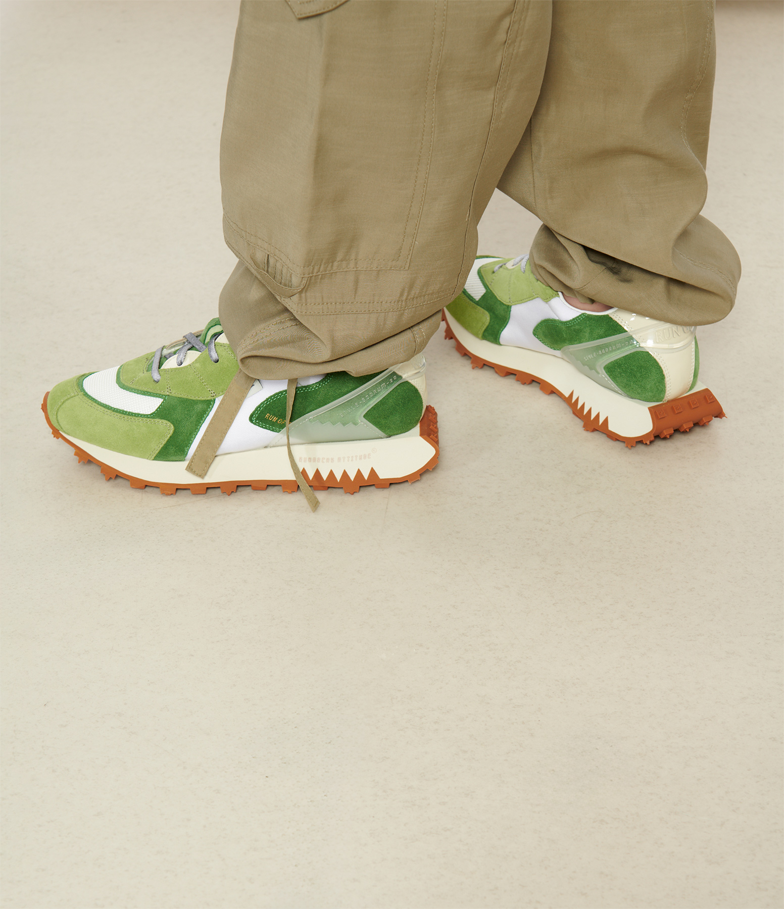 Mango Bodrum Green Trainers