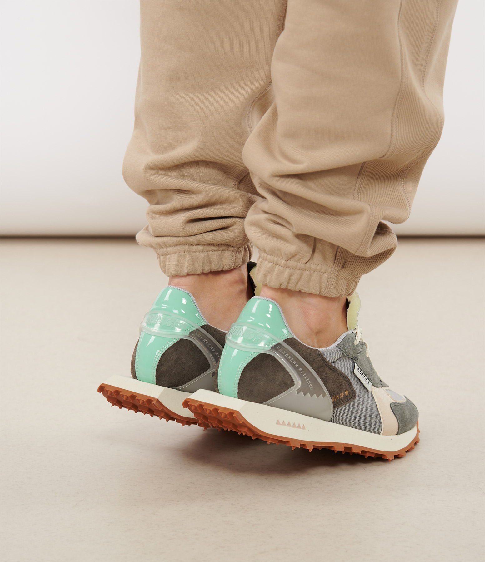 Abelia Bodrum Grey Trainers