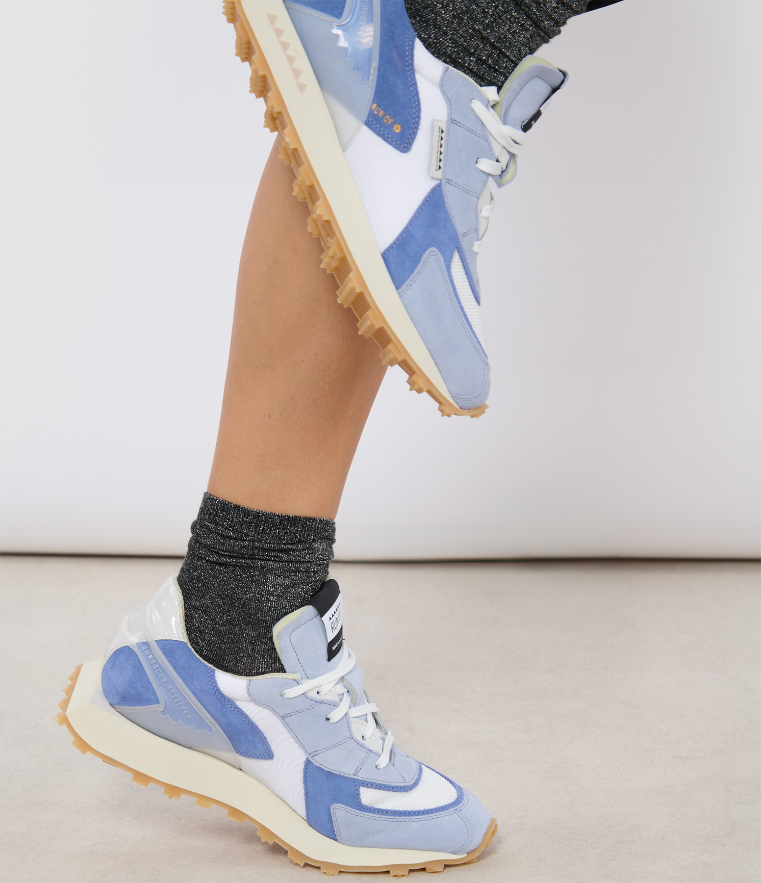 Giglio W Light Blue trainers