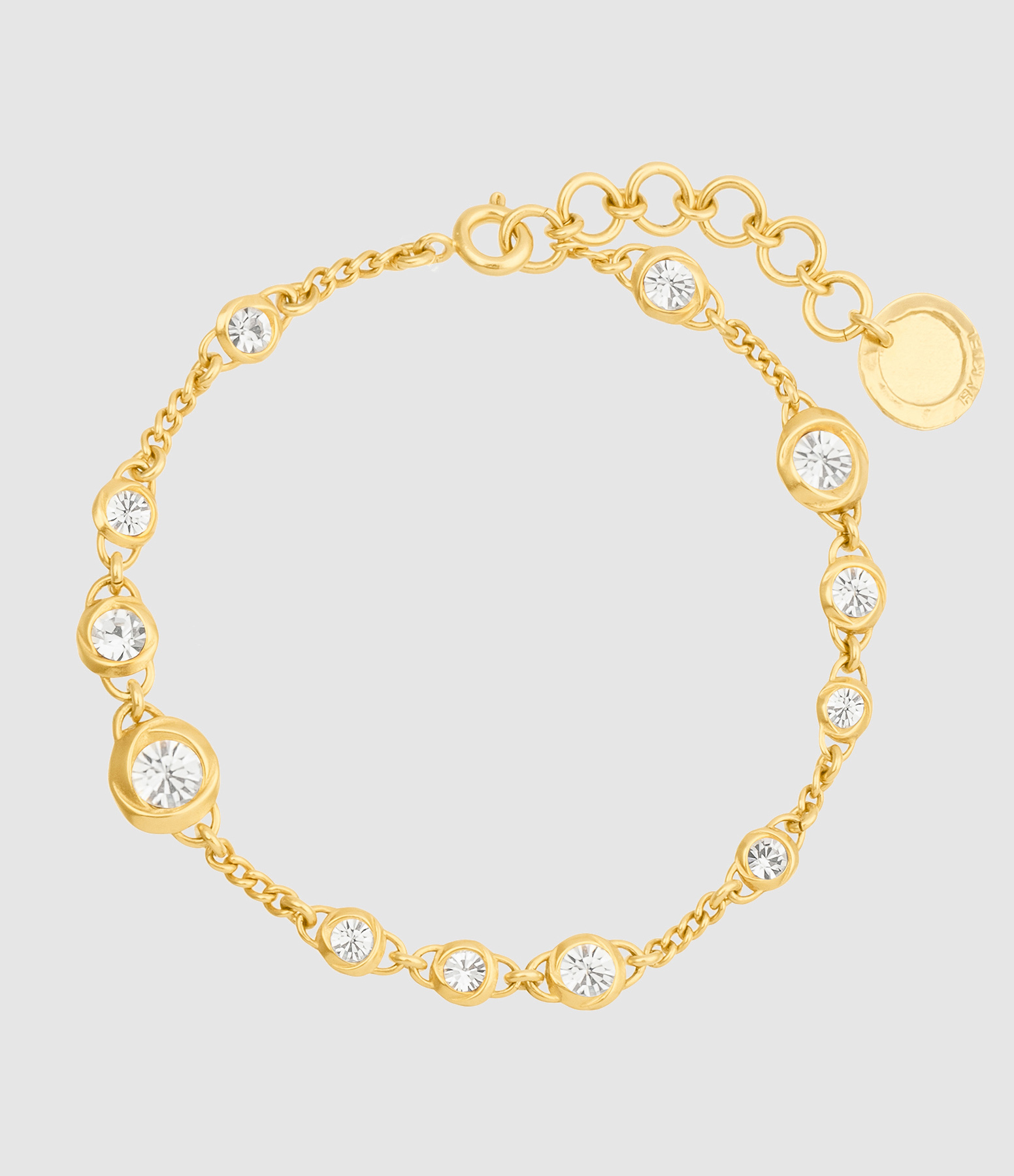 Vintage Gold Ribbon Bracelet