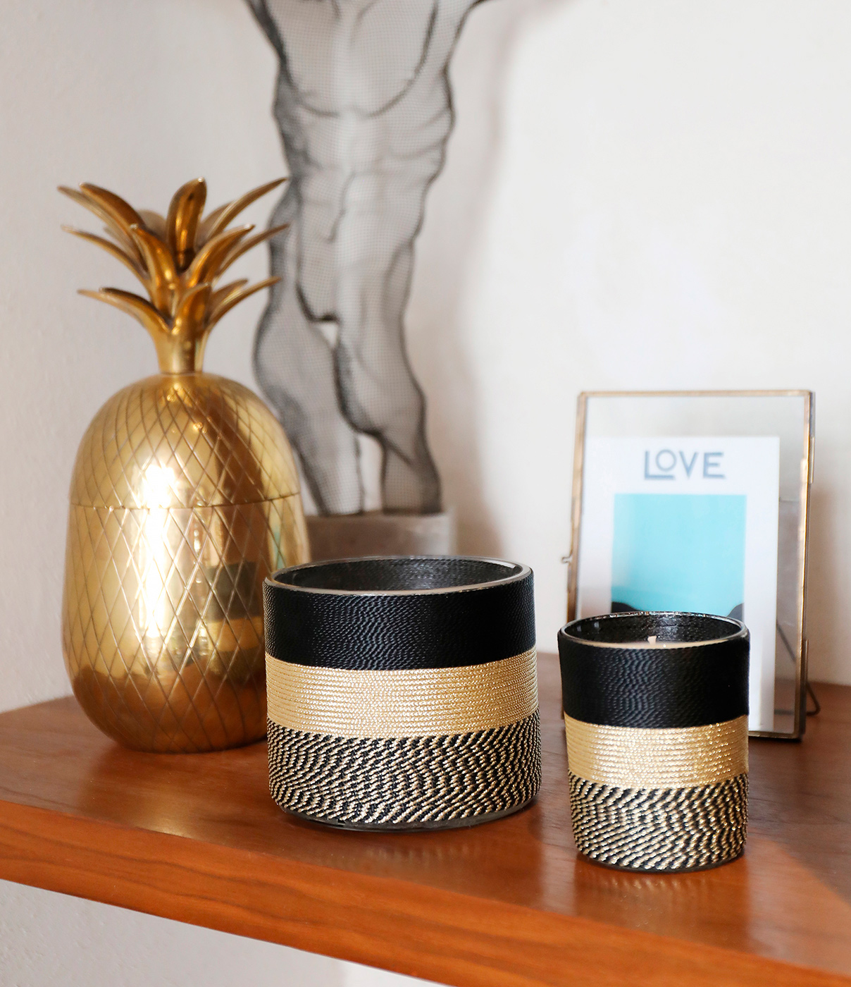 Sabra Nelia Black L Orange Blossom Candle