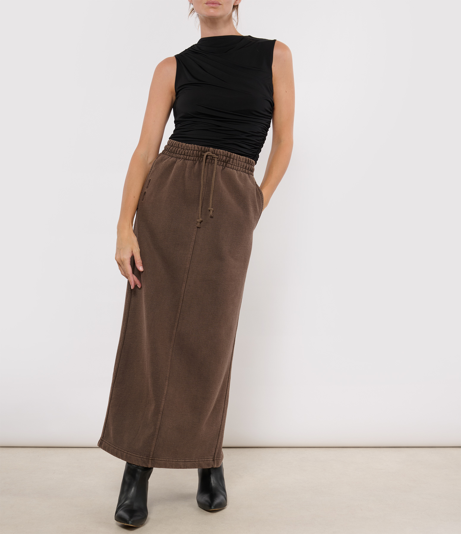 Sava Chocolate Torte Long Skirt