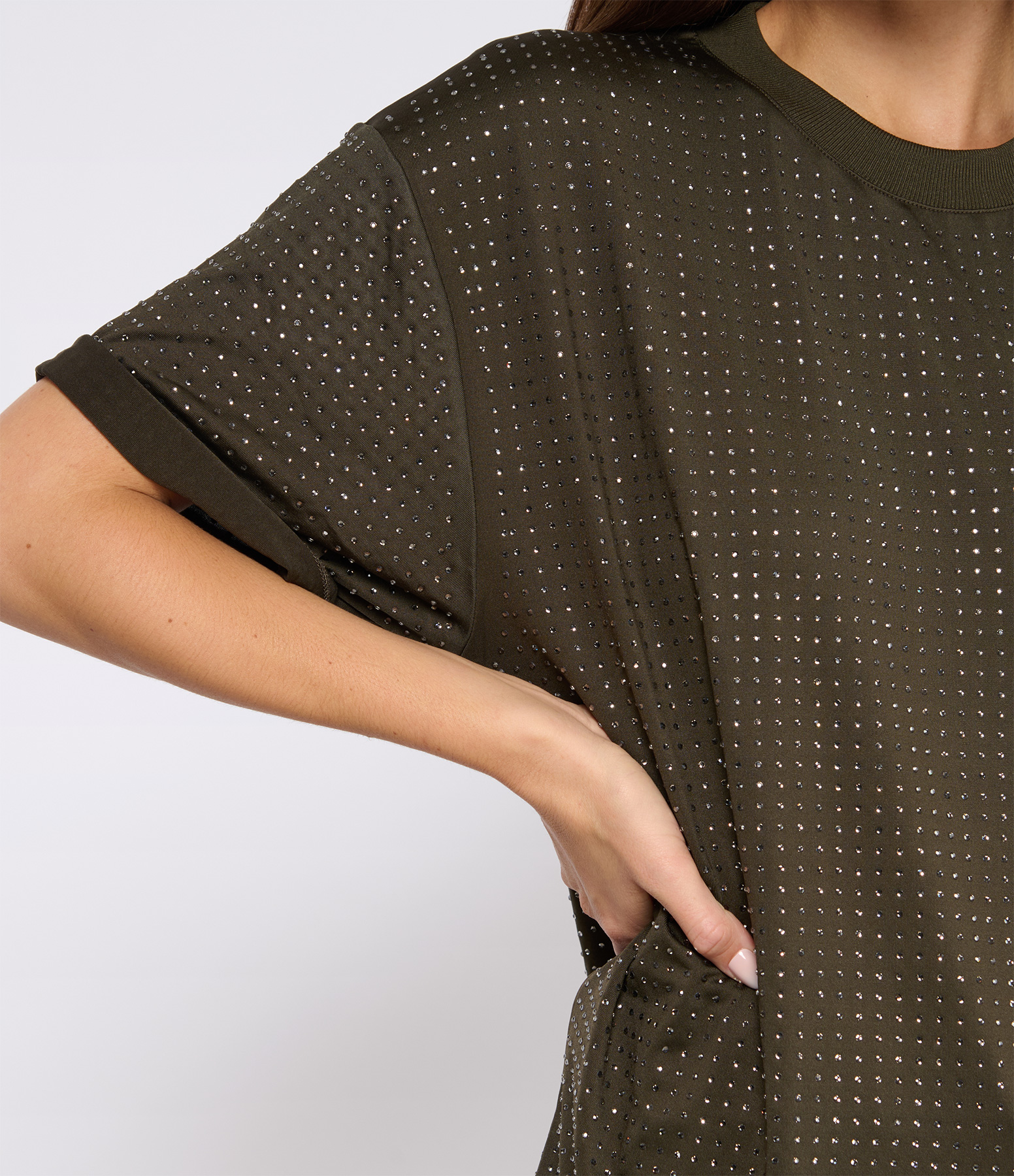 Chrishell Black Olive Top