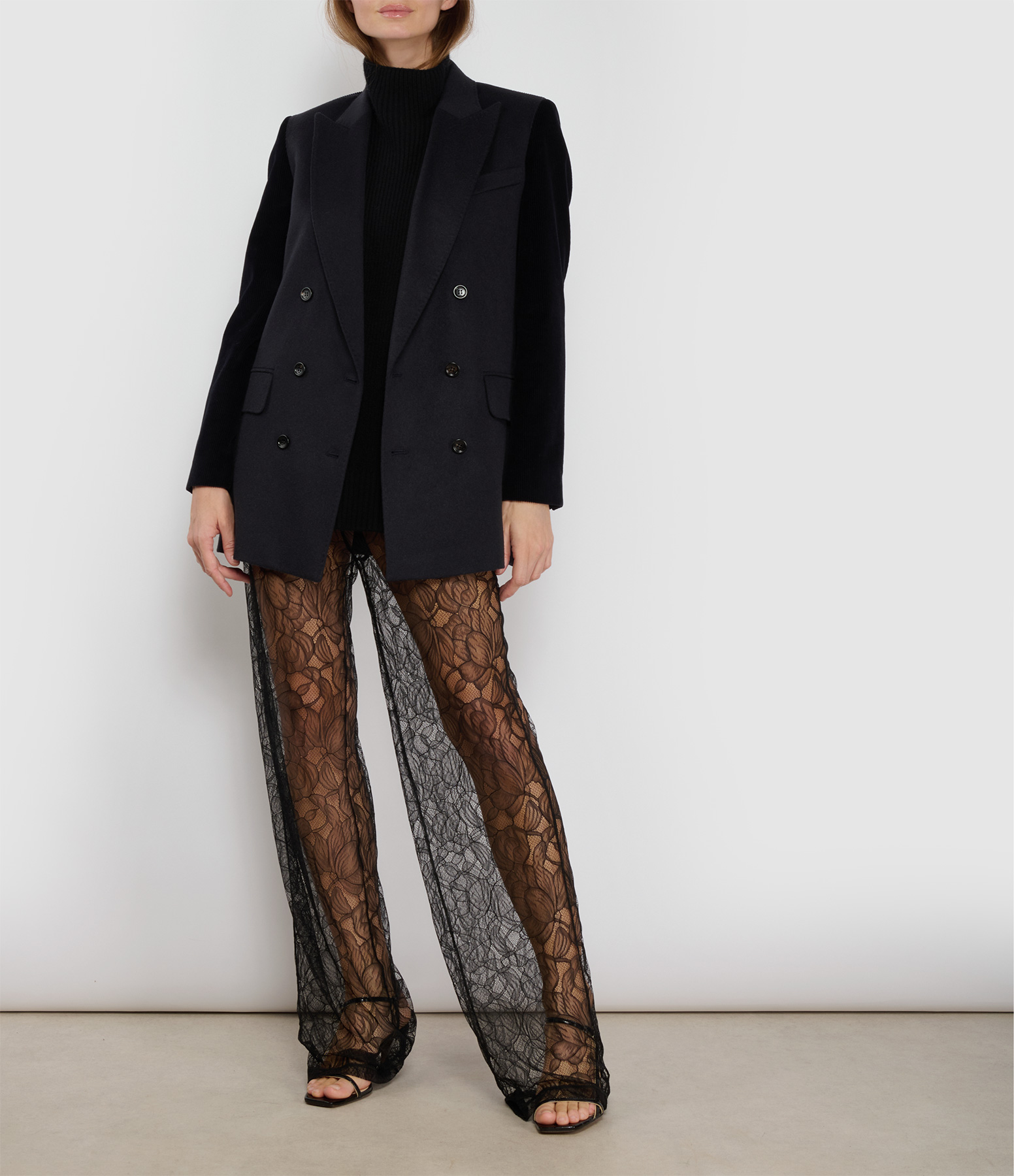 Sasayla Black Trousers
