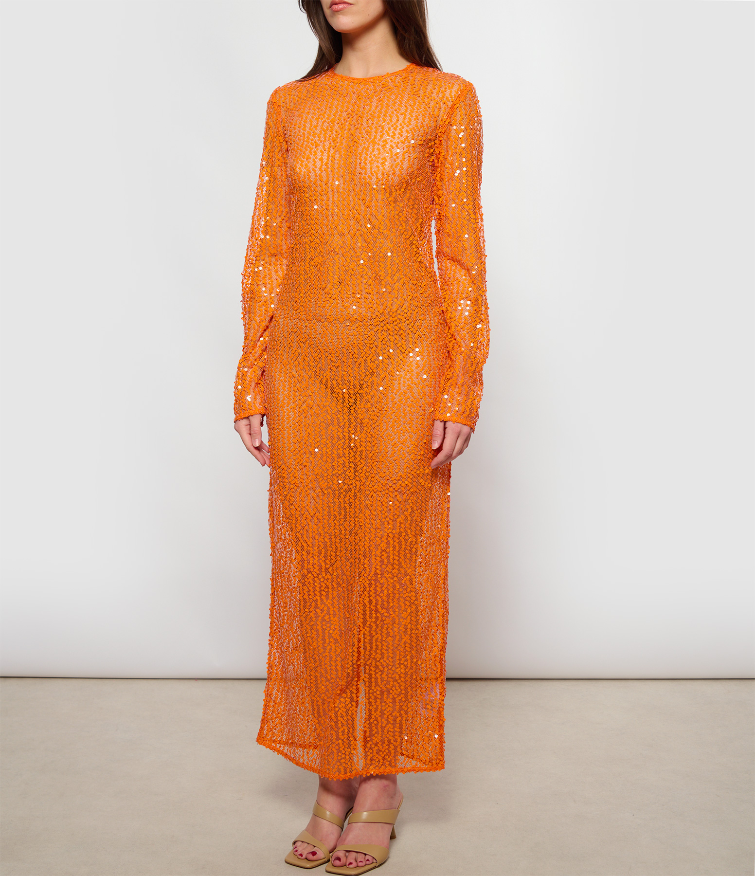 Samadda Autumn Maple Midi Dress