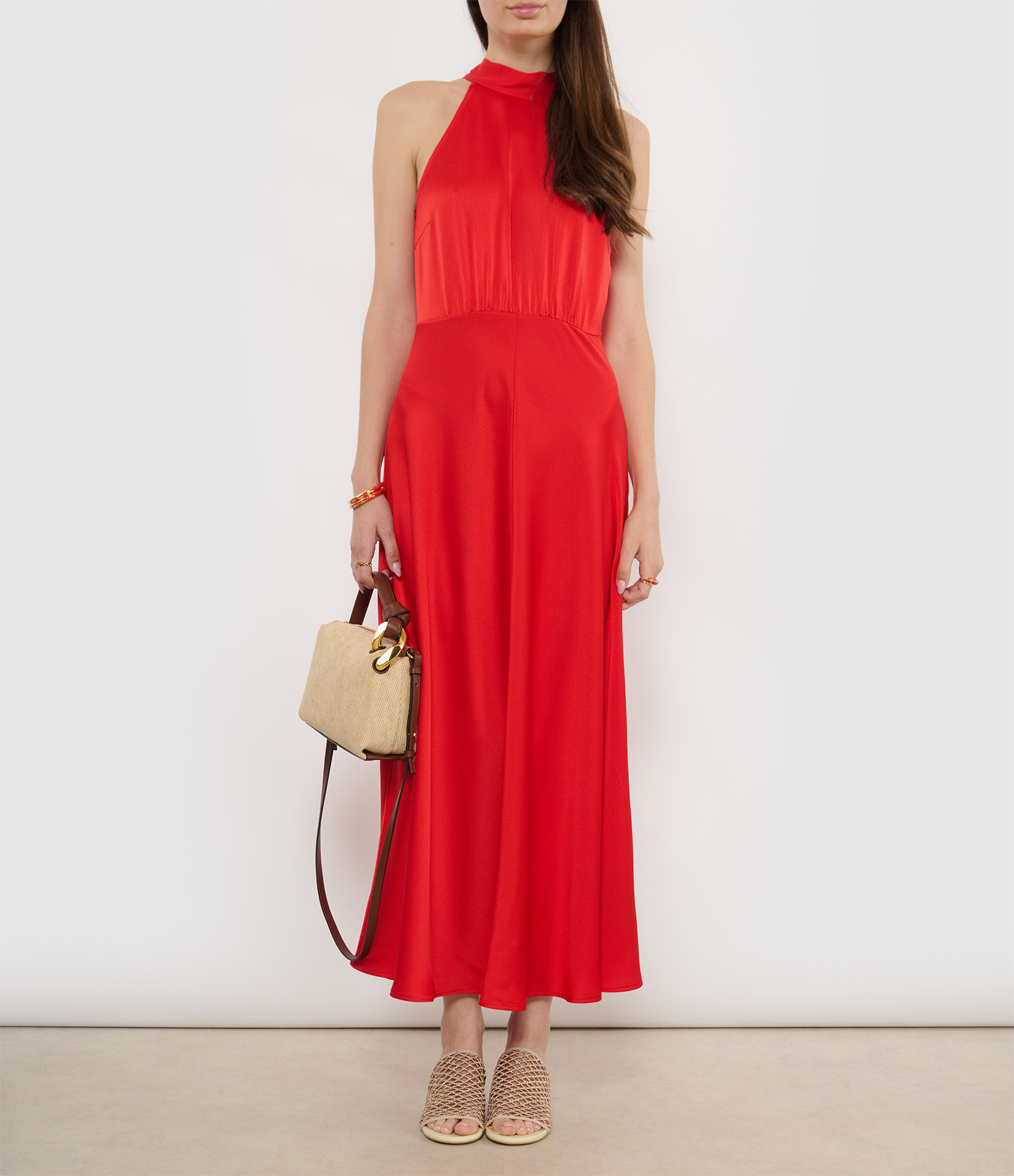 Rheo Flame Scarlet Dress