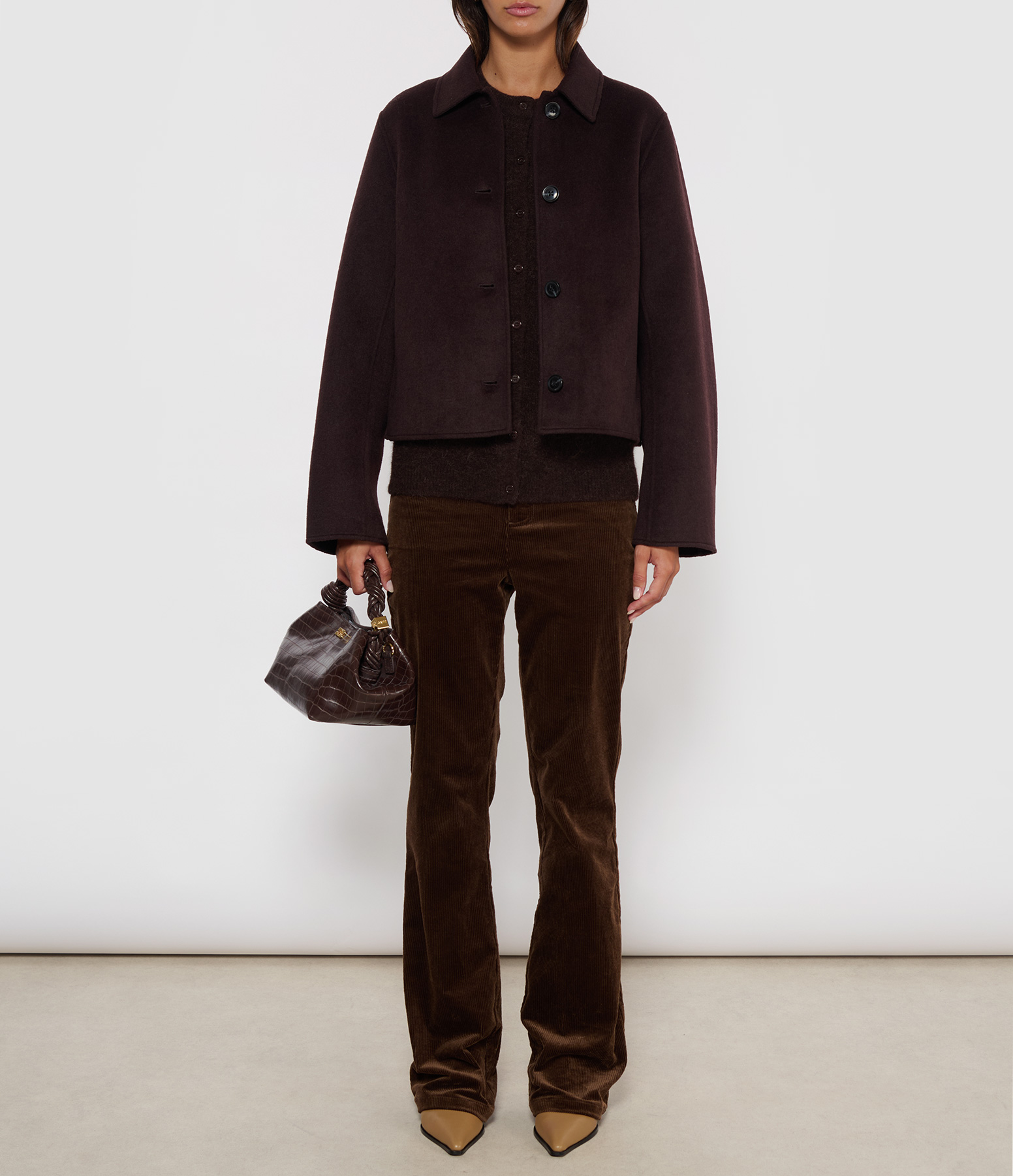 Saholly Black Coffee Jacket