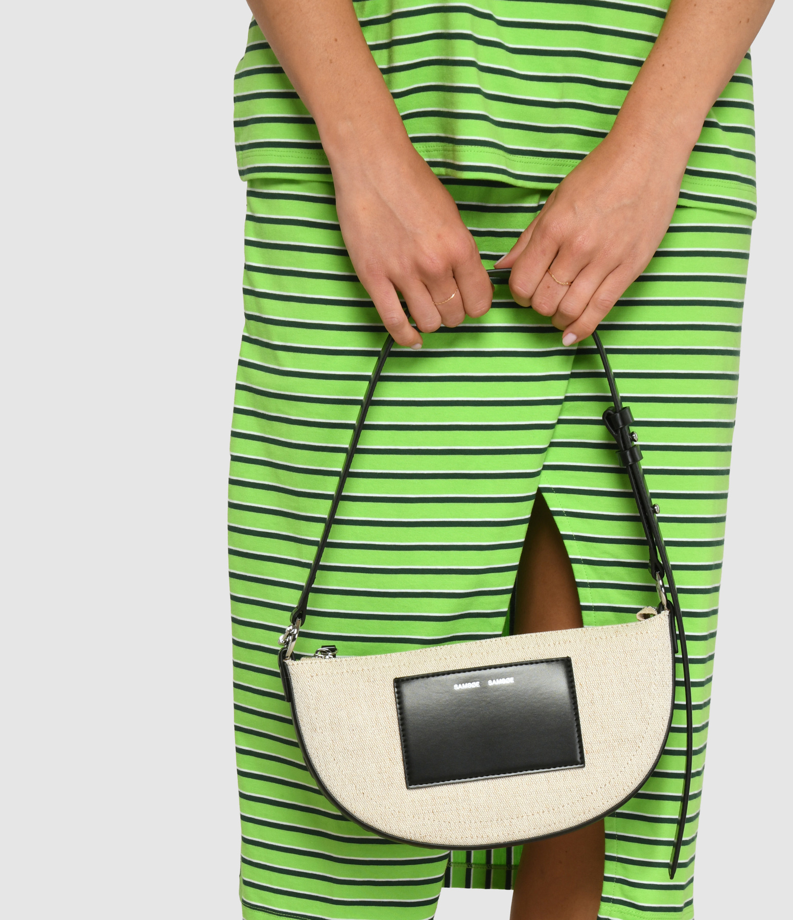Samoon Bone White Bag