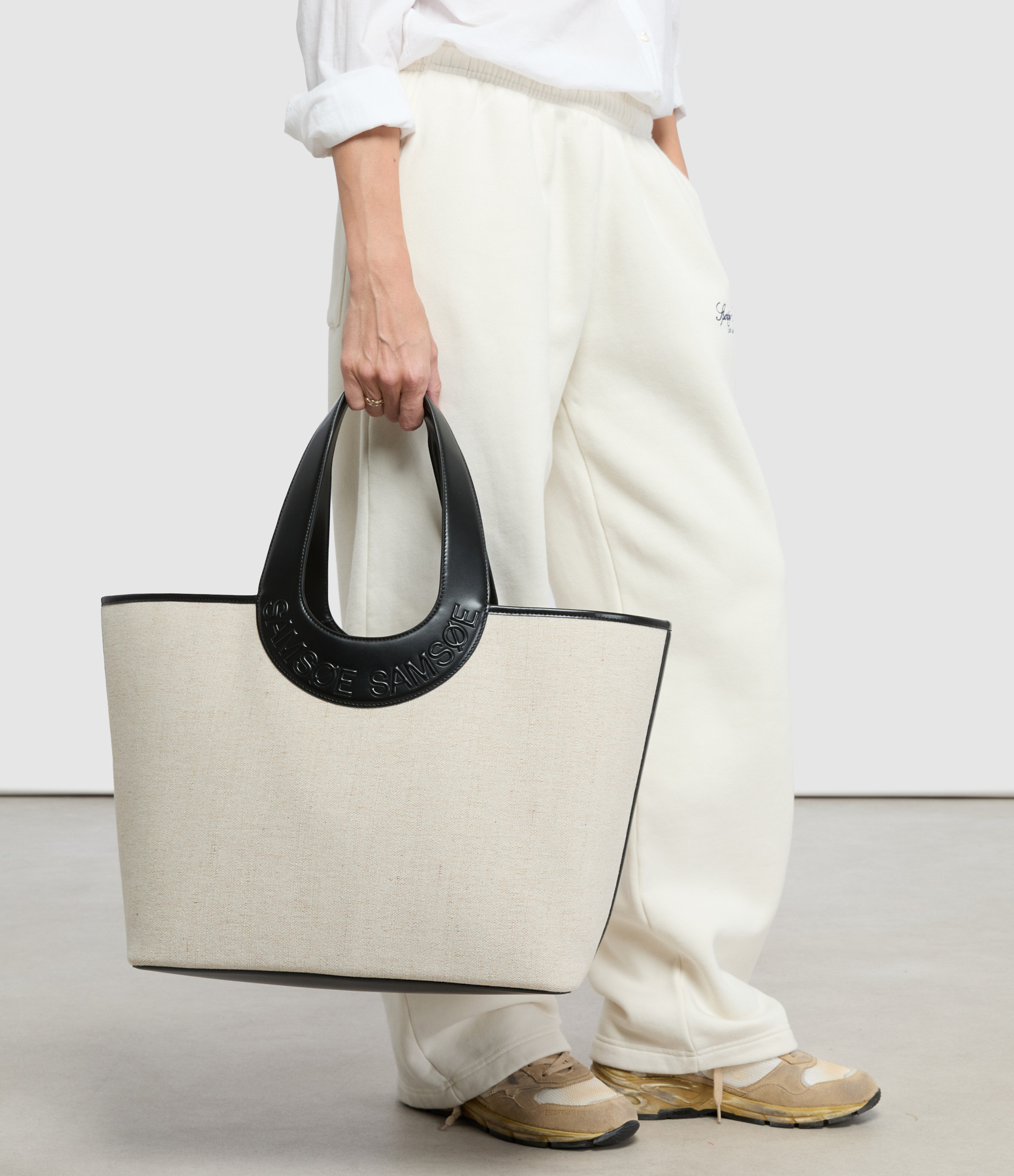 Saberta Bone White Bag
