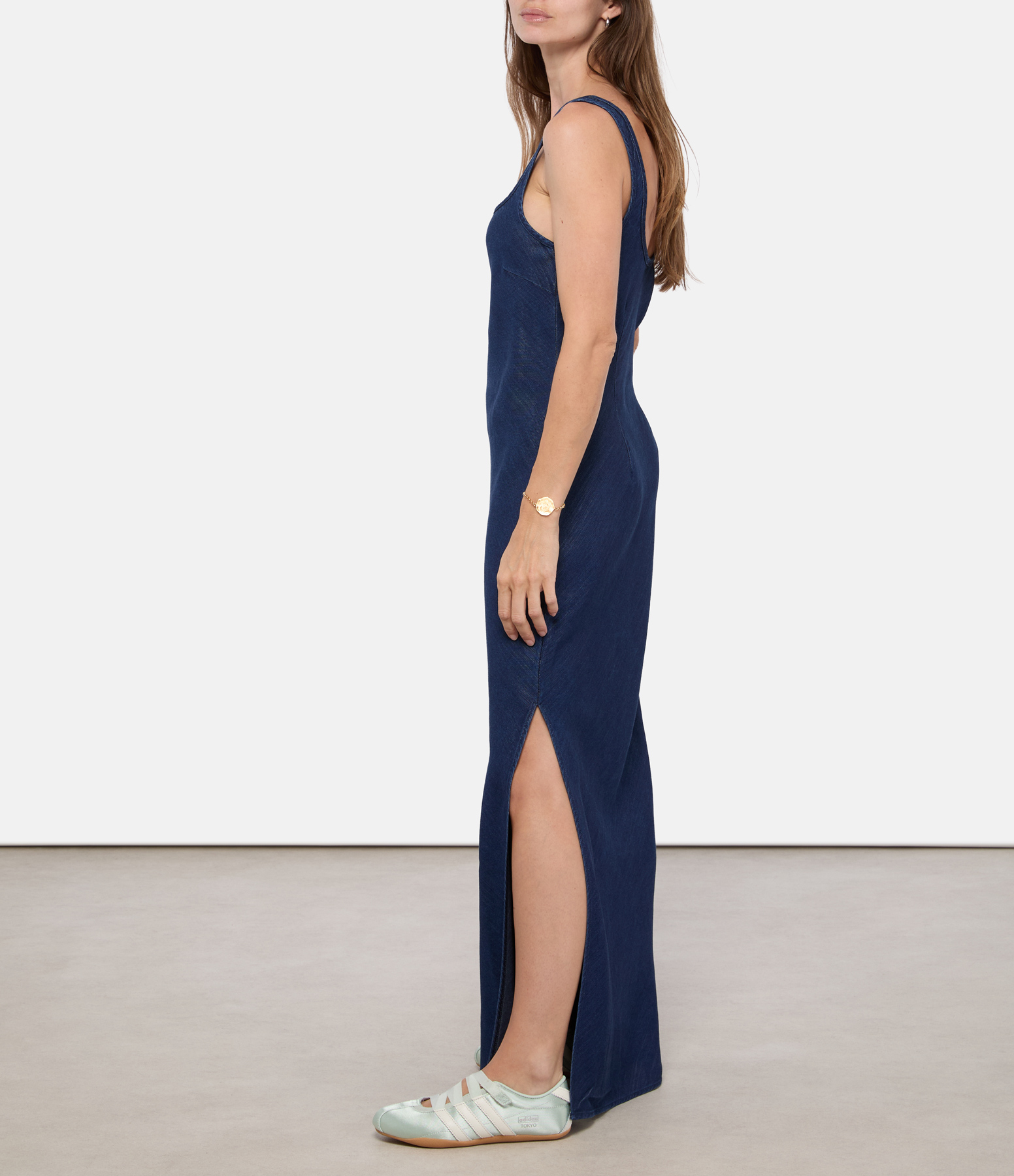 Sasunna Washed Denim Dress