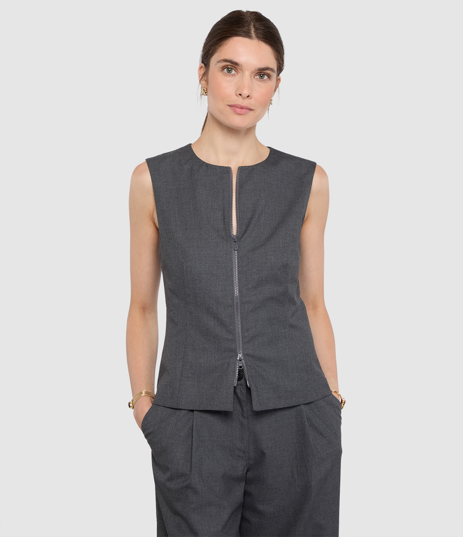 Sarima Blazer in Shade of Blue