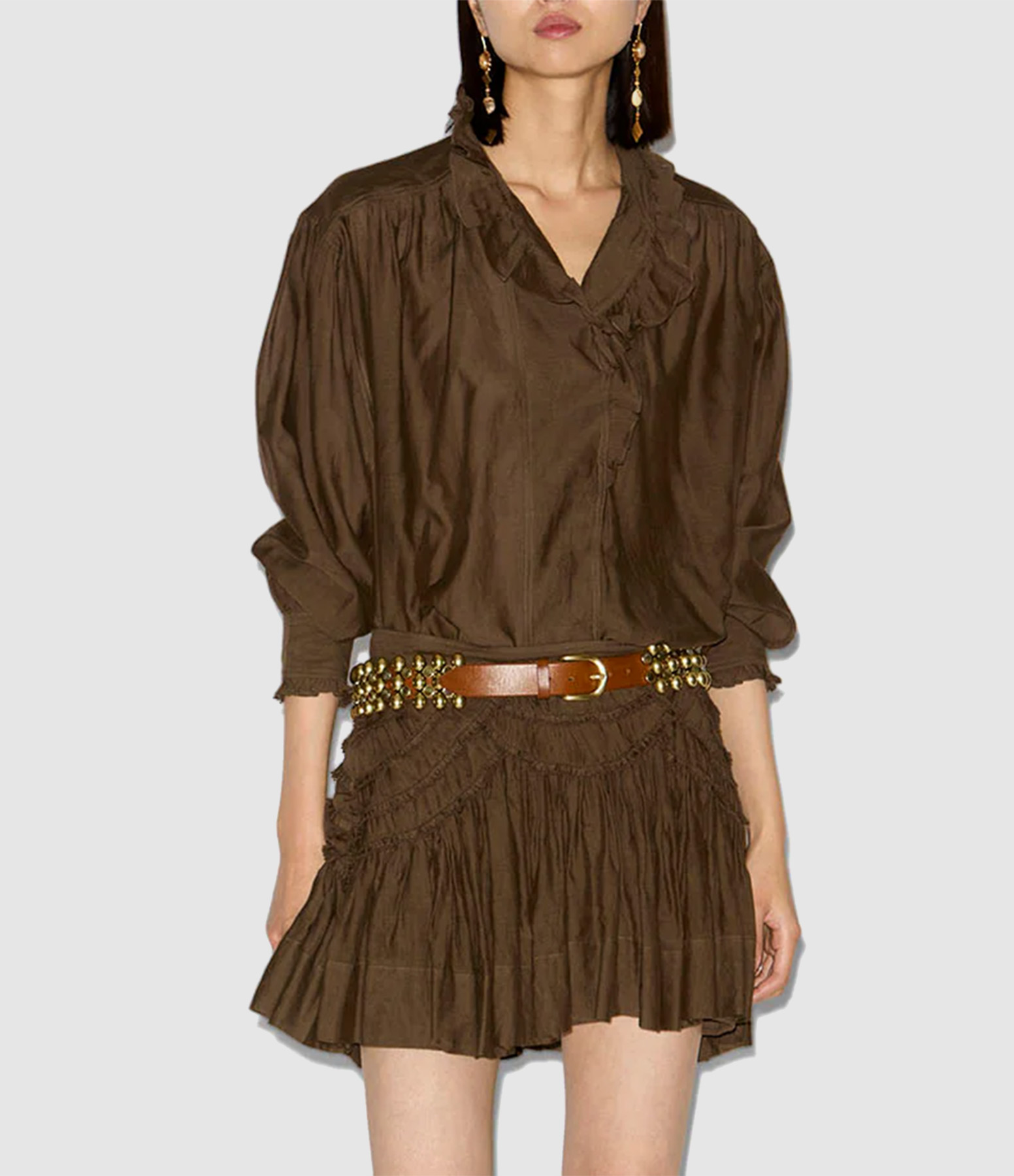 Ceola Khaki Skirt