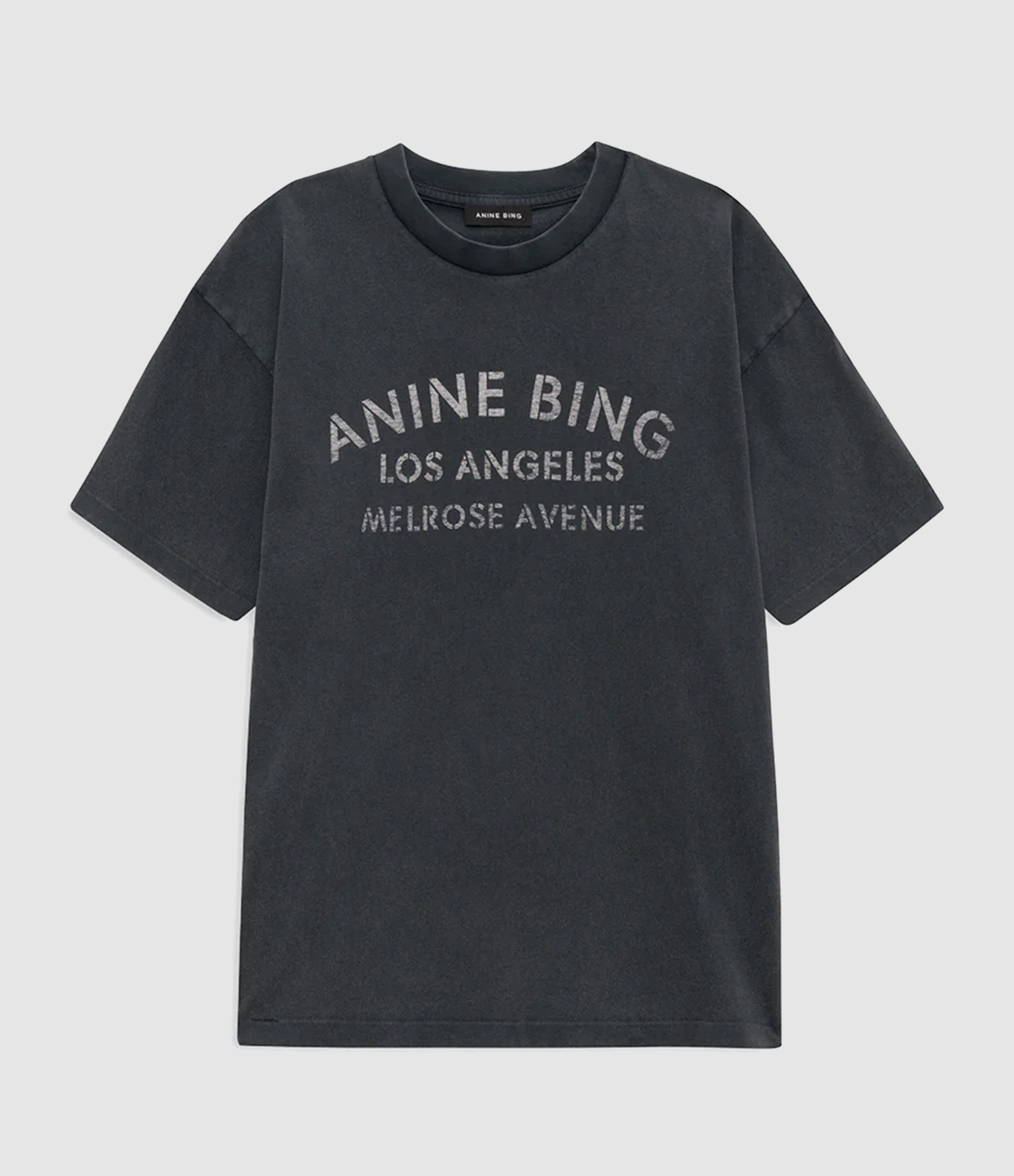 Melrose Cade Washed Black T-shirt