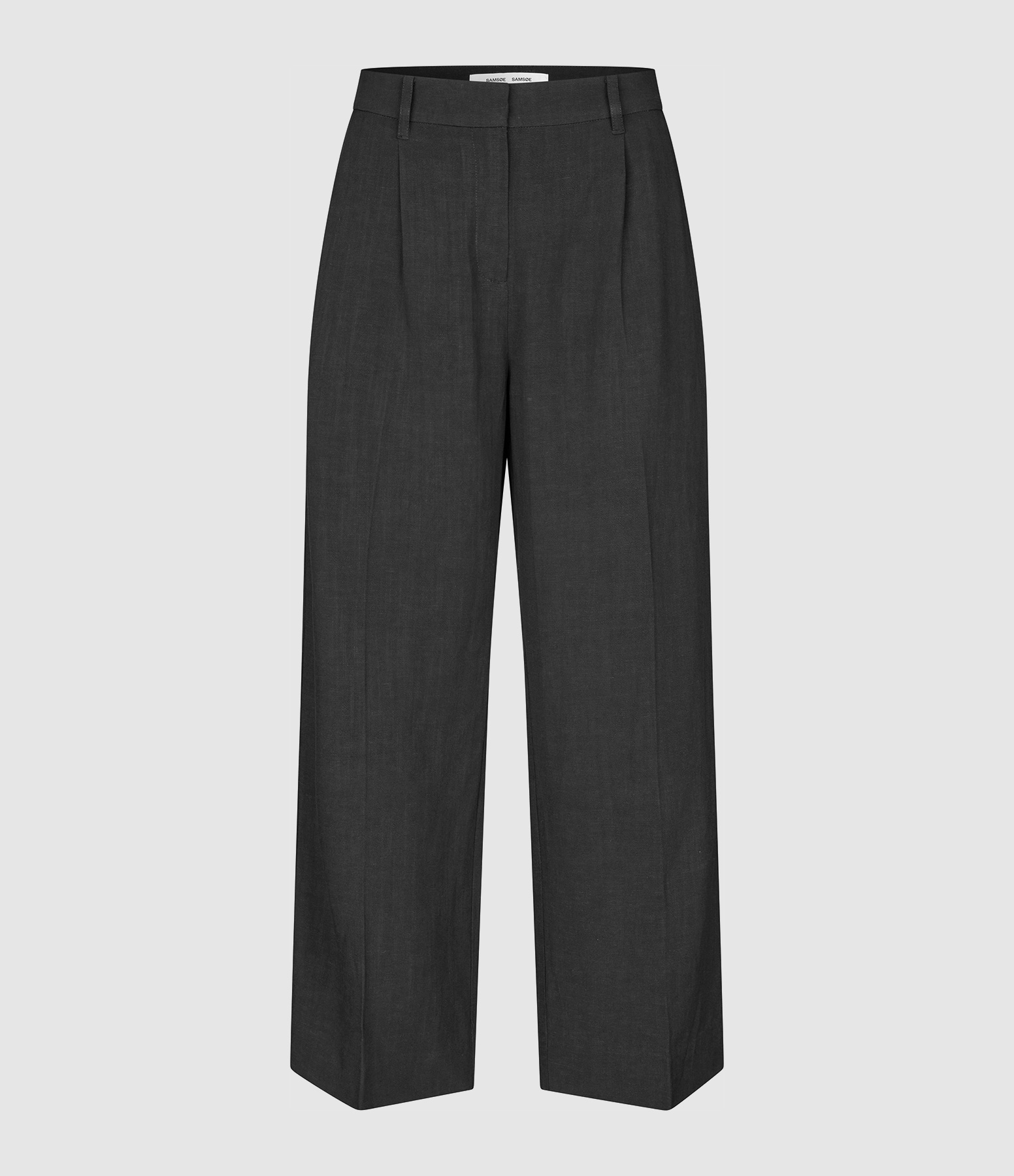 Saramonas Black Cropped Trousers