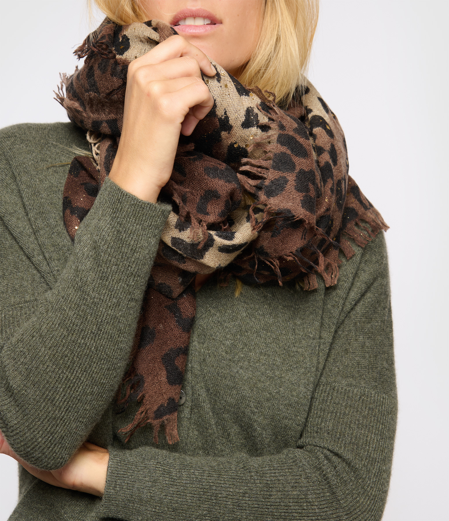 Kaell Mixed Colours Scarf