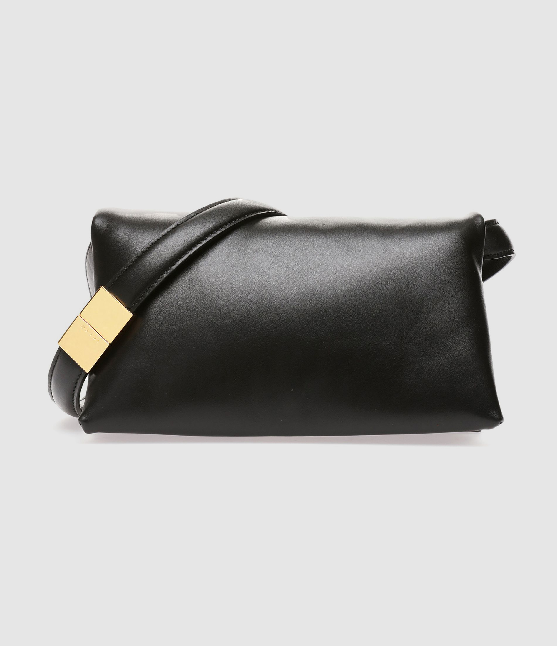 Black Leather PM Bag