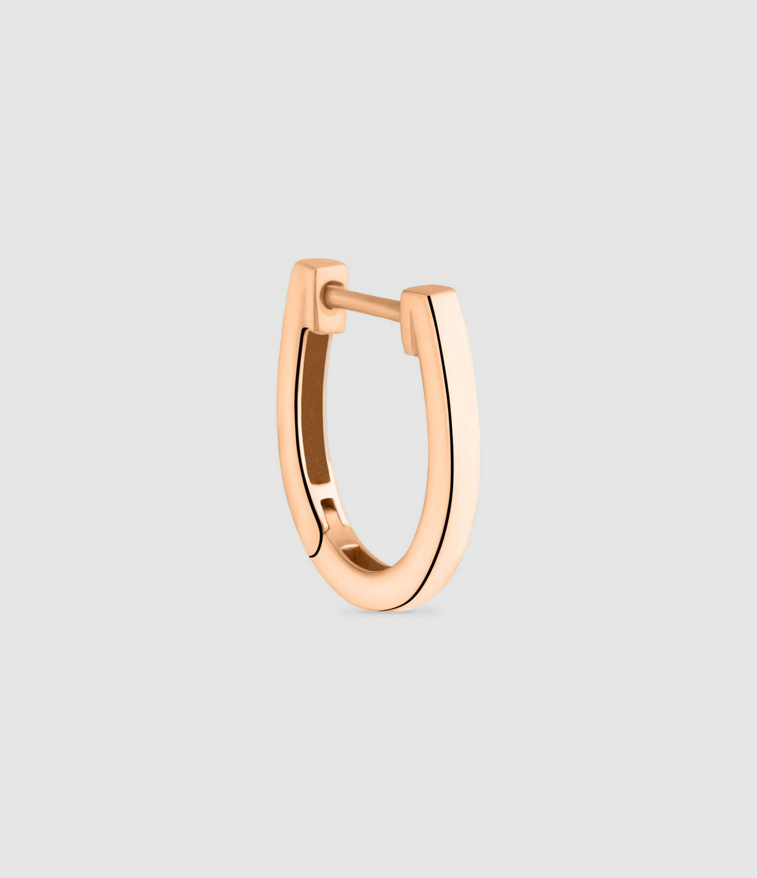 Simple Rose Gold Creole Earring (sold individually)