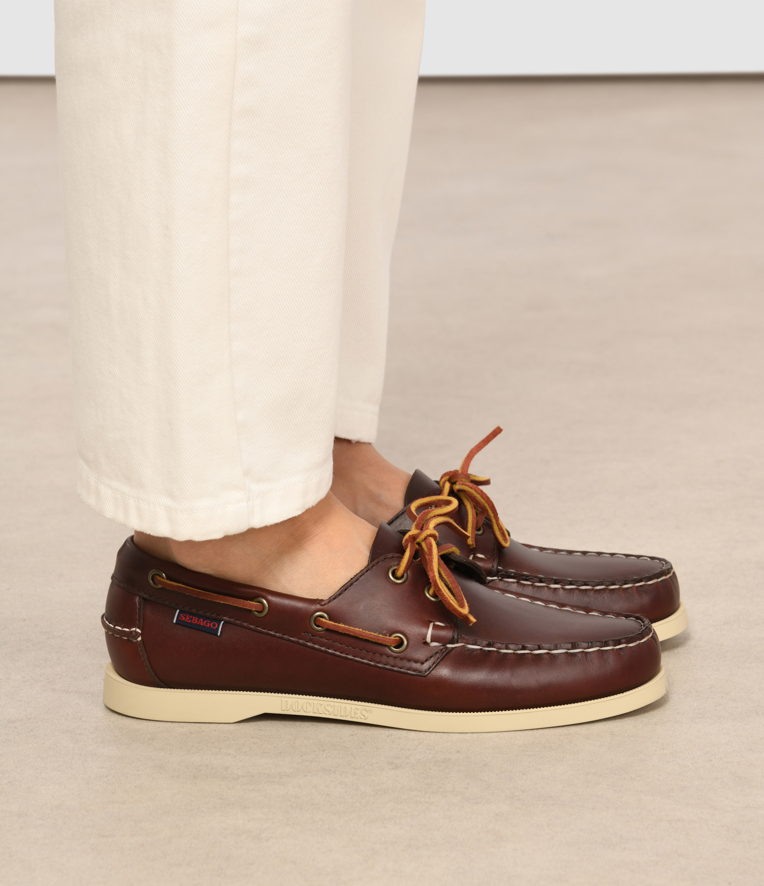 Portland Waxed Women’s Brown Docksides Loafers