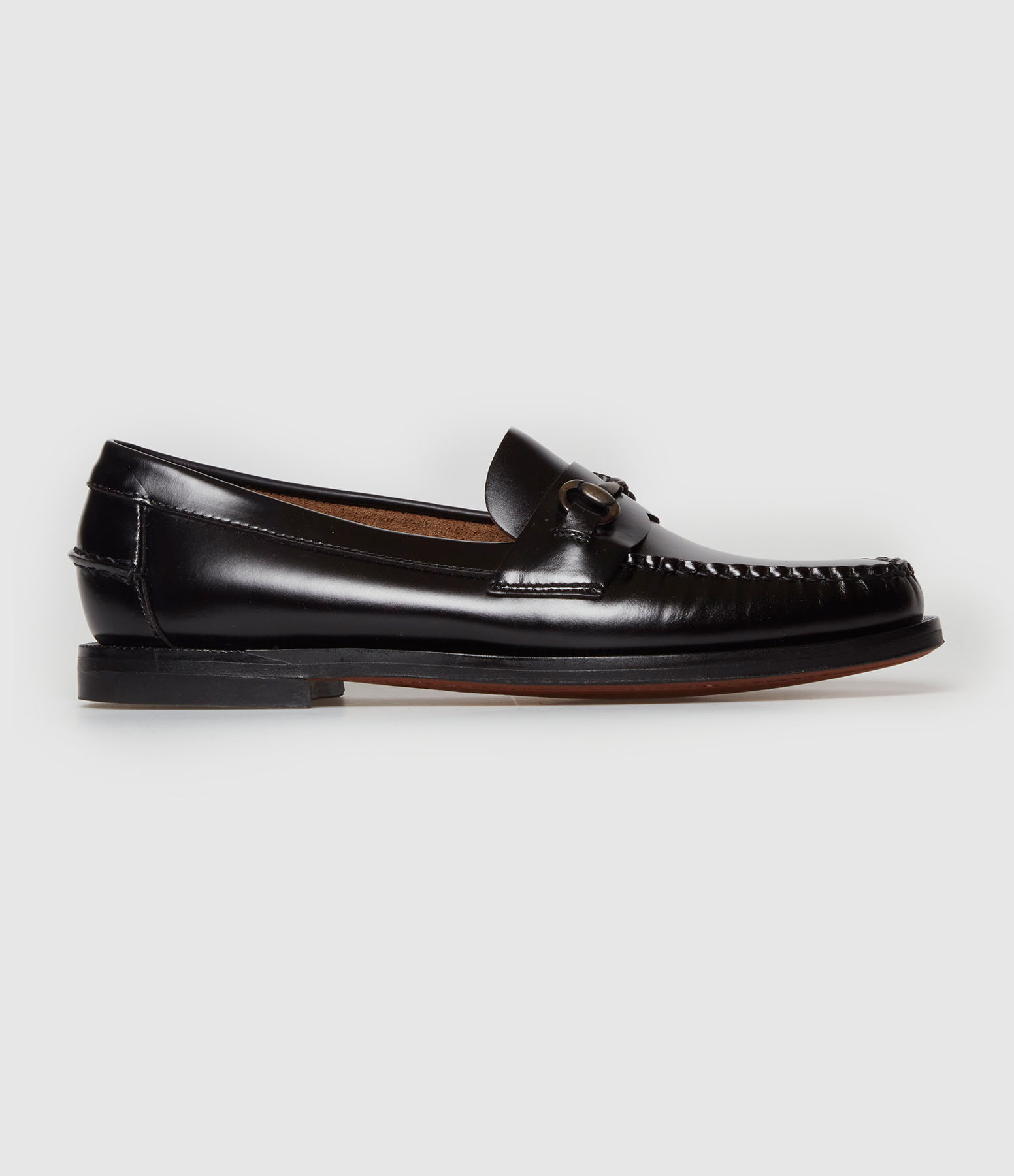 Classic Joe W Leather Loafers – Black – Regular