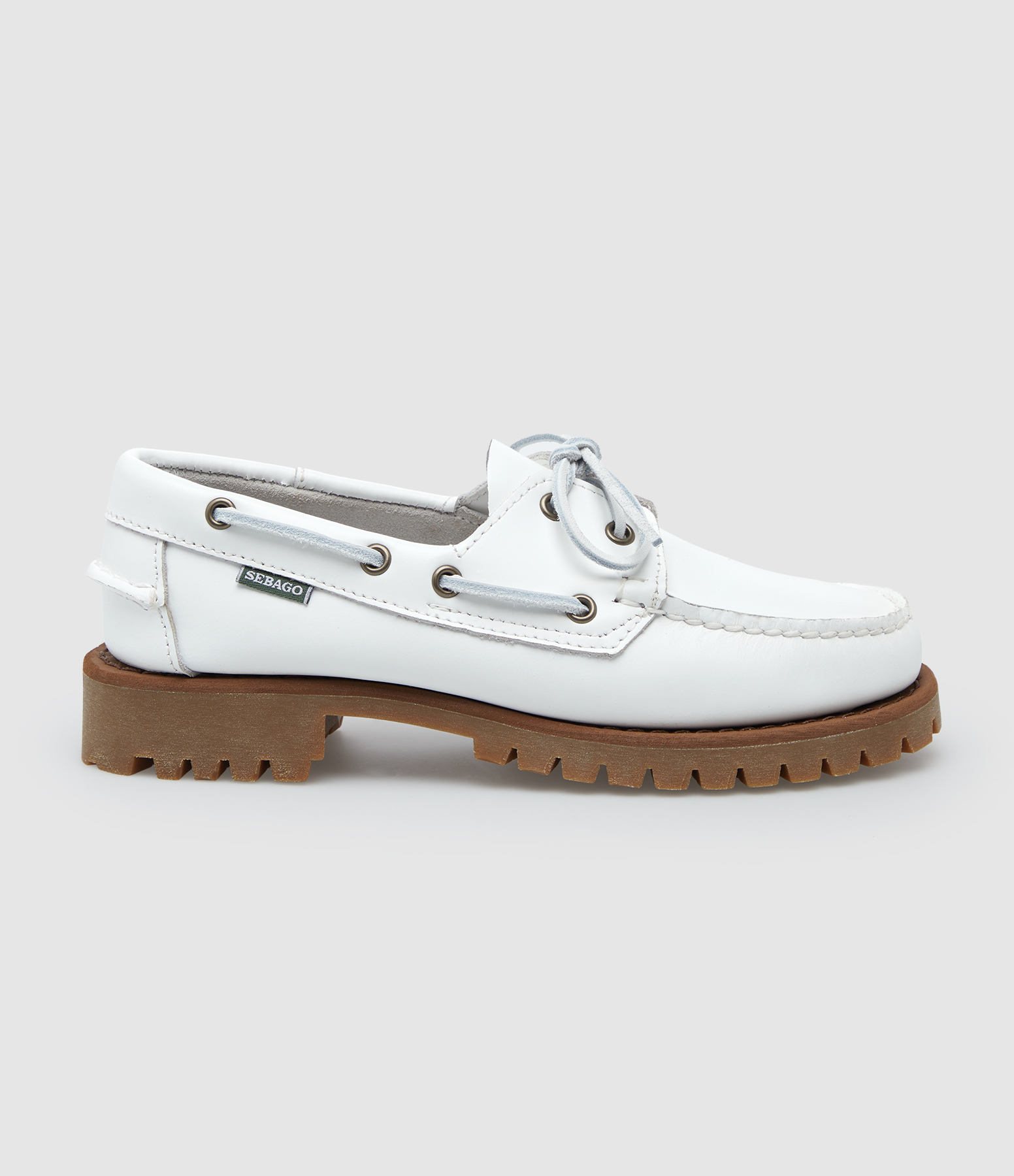 Ranger Tale Women’s Loafers – White - Gum
