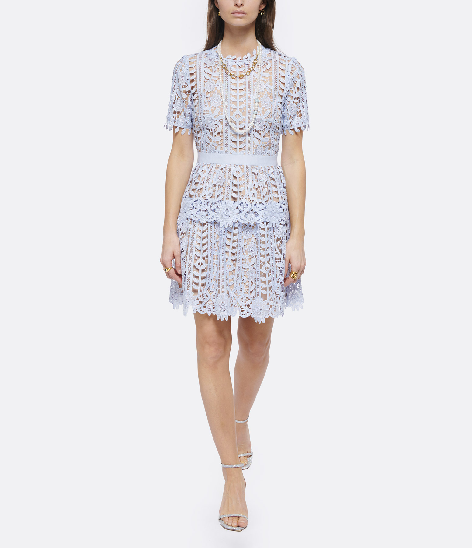 Blue Lace Dress