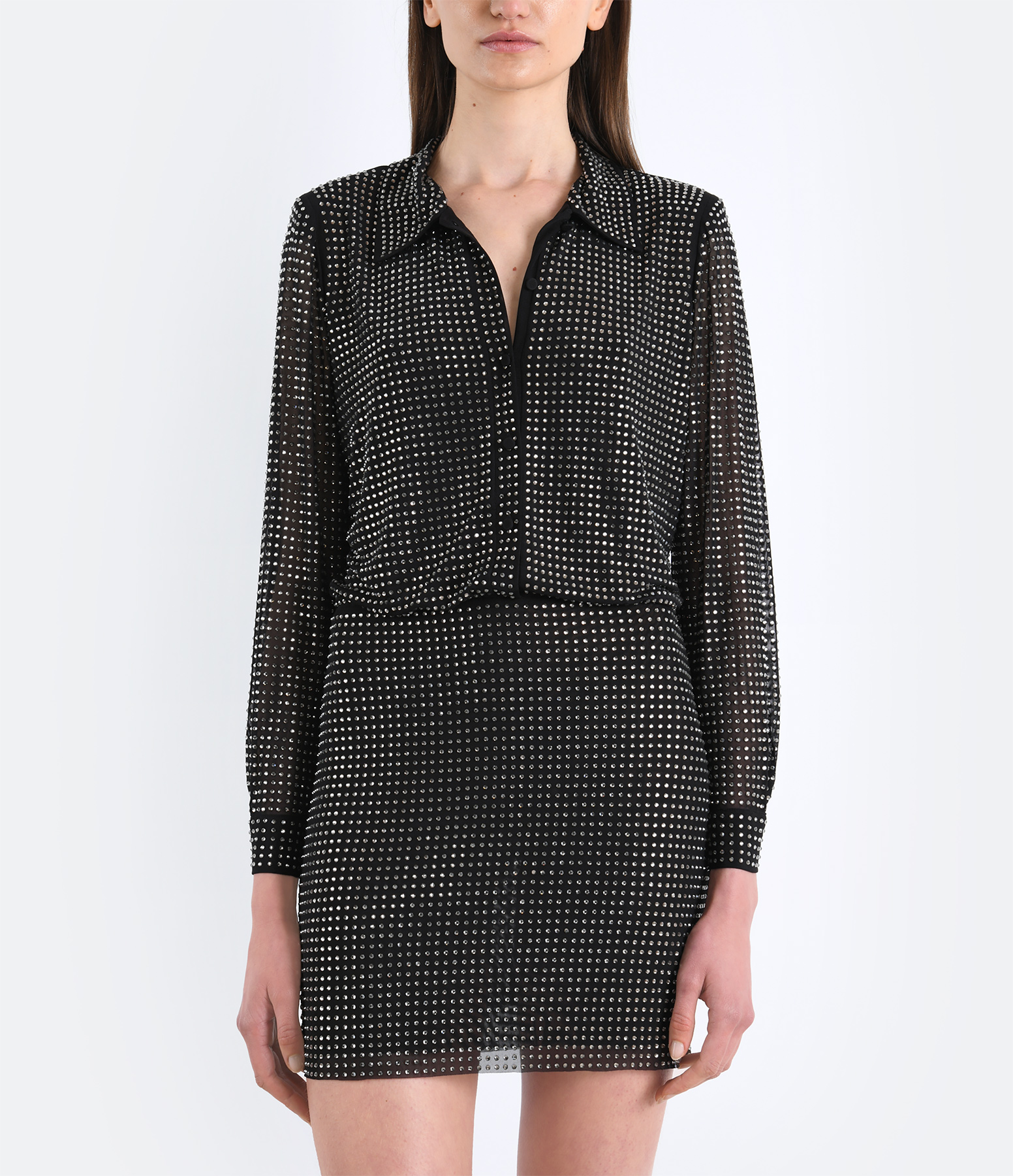 Black Shirt Dress