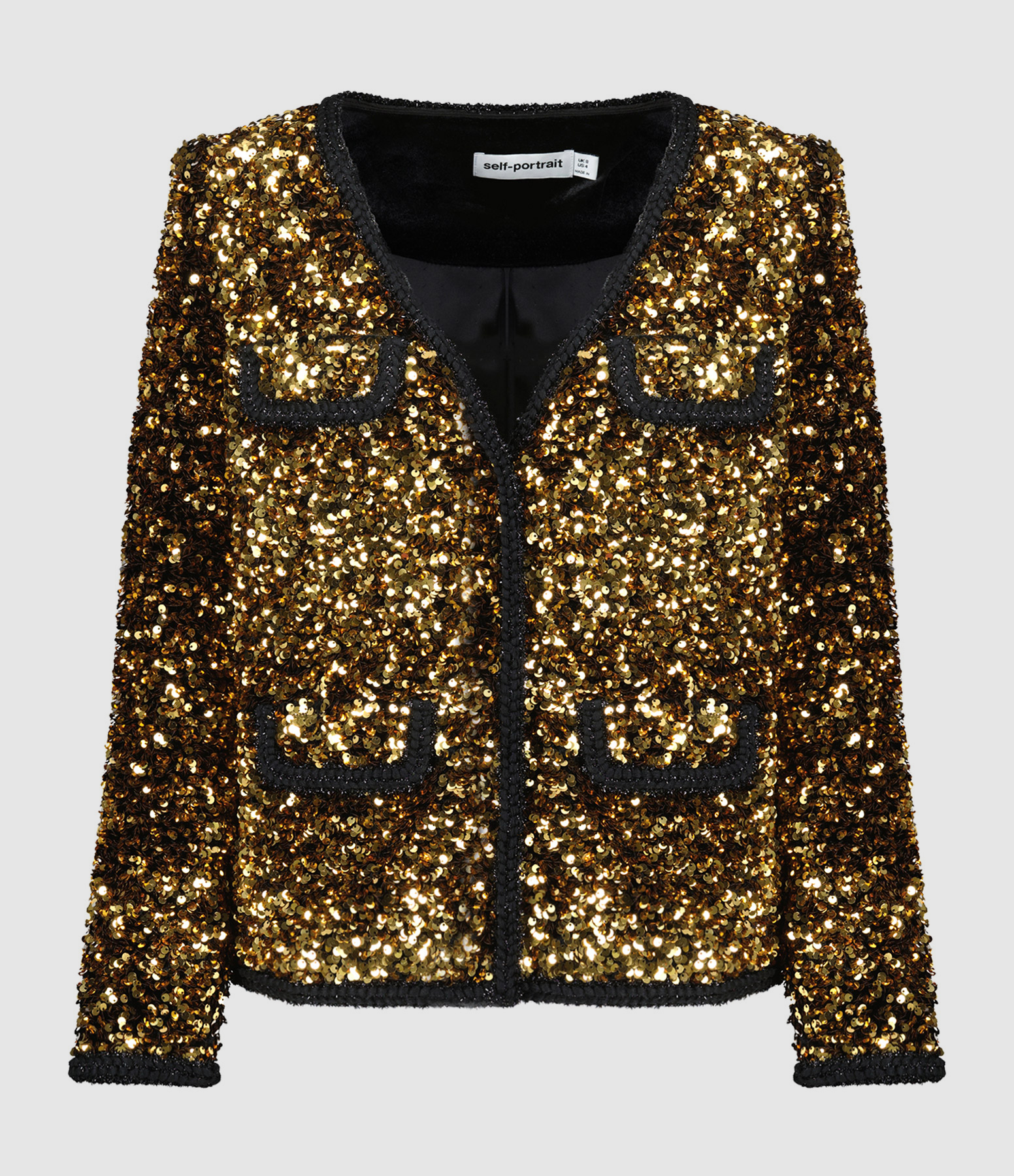 Gold Sequinned Jacket