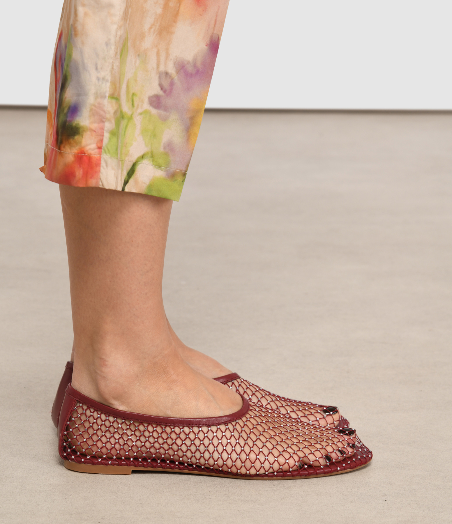 Clarissa Merlot ballet flats