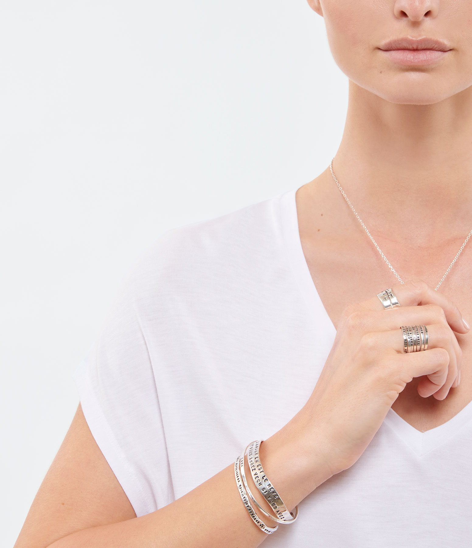 Rêve Bis Silver Bracelet