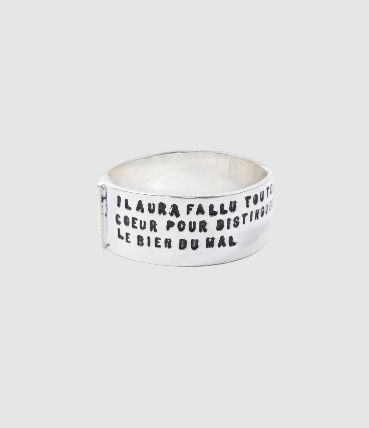 Silver Intelligence Ring