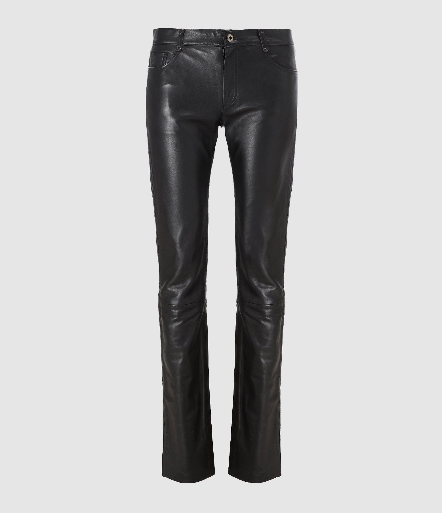 Sexy Black Nappa Trousers