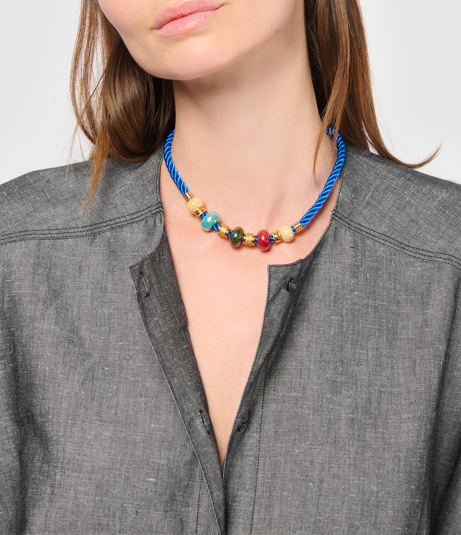 Nia Cordon Bleu Necklace