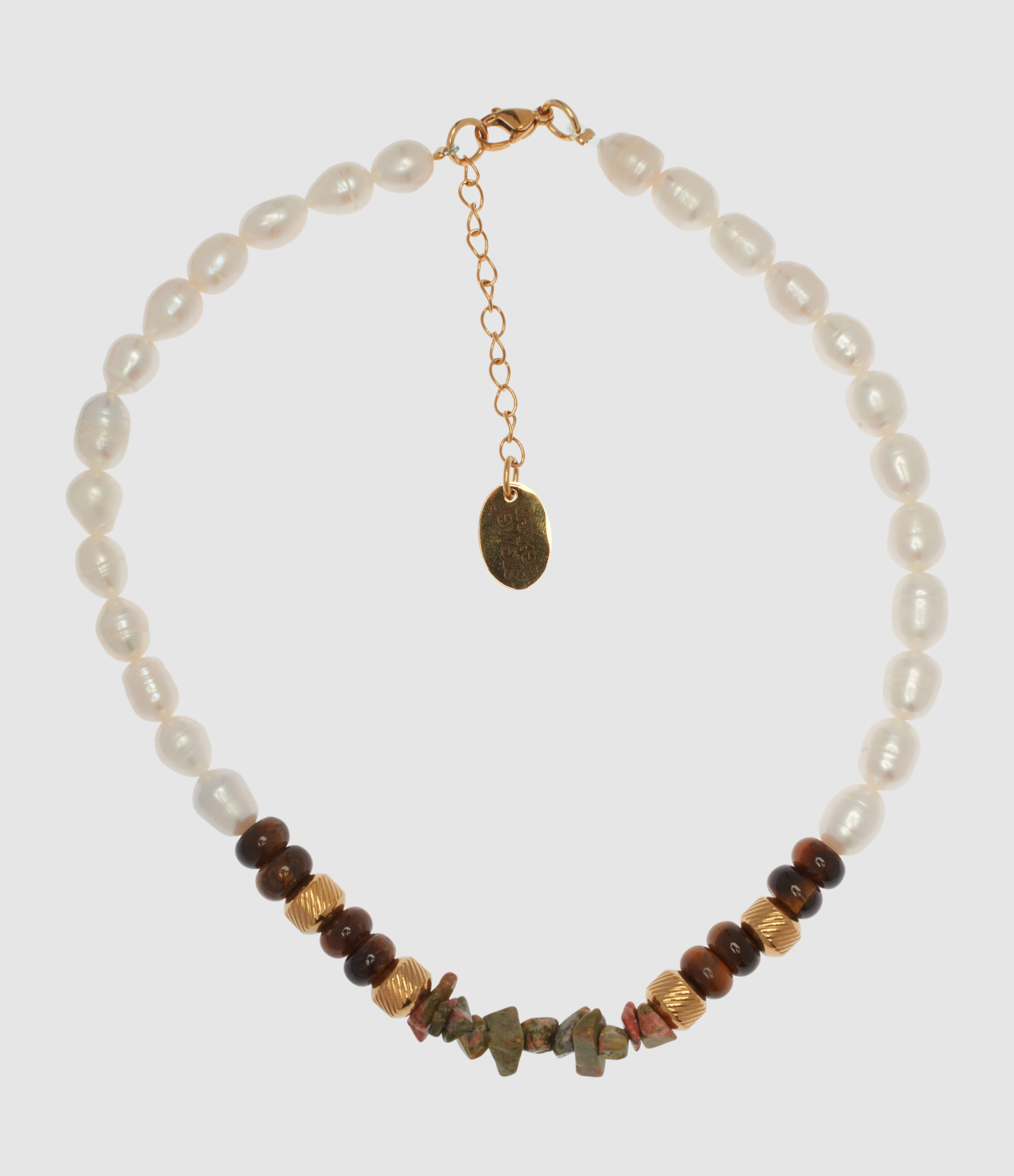 Onura Gold-Plated Mother-of-Pearl Necklace