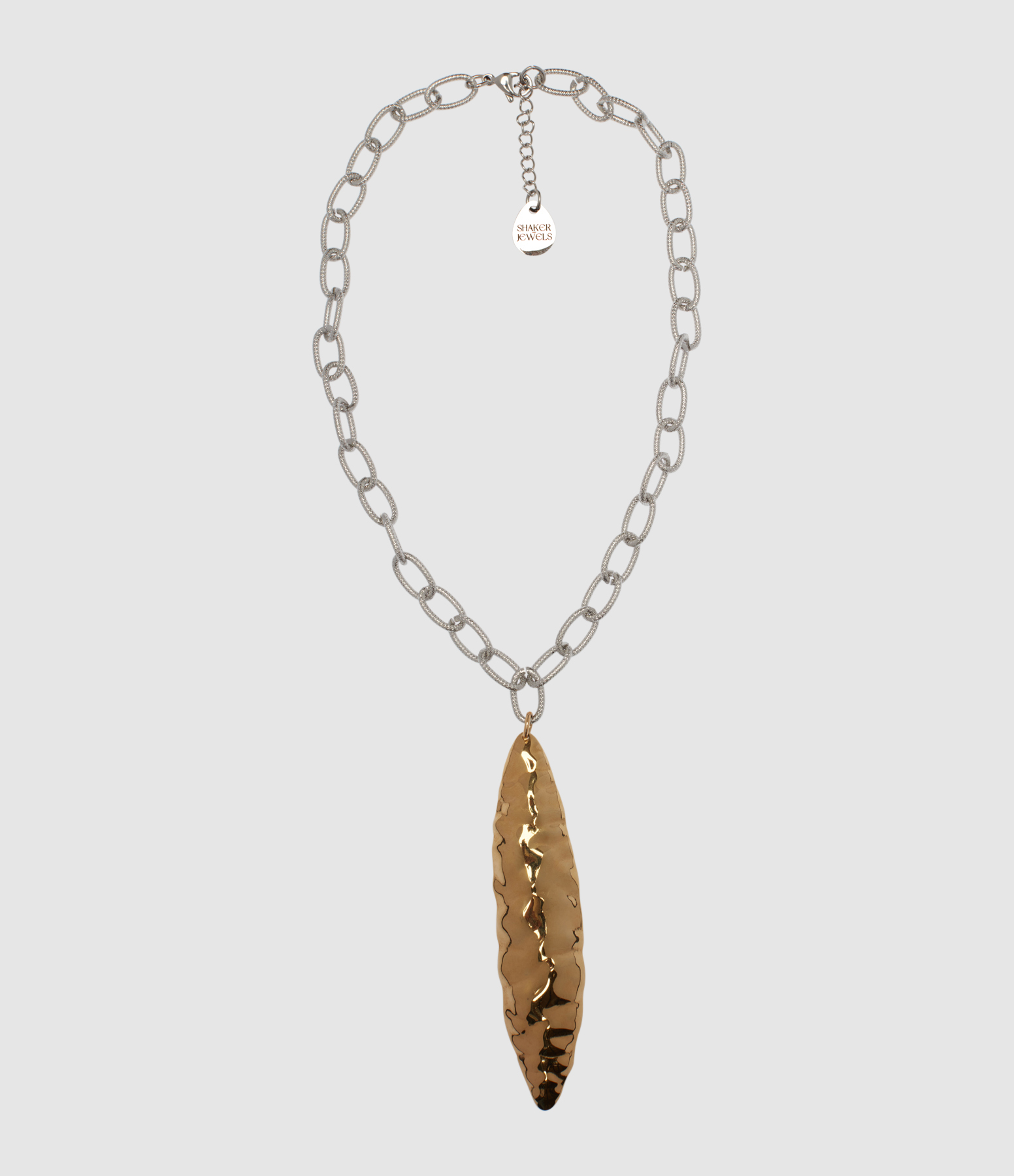 Gold-Plated Silver Totem Necklace