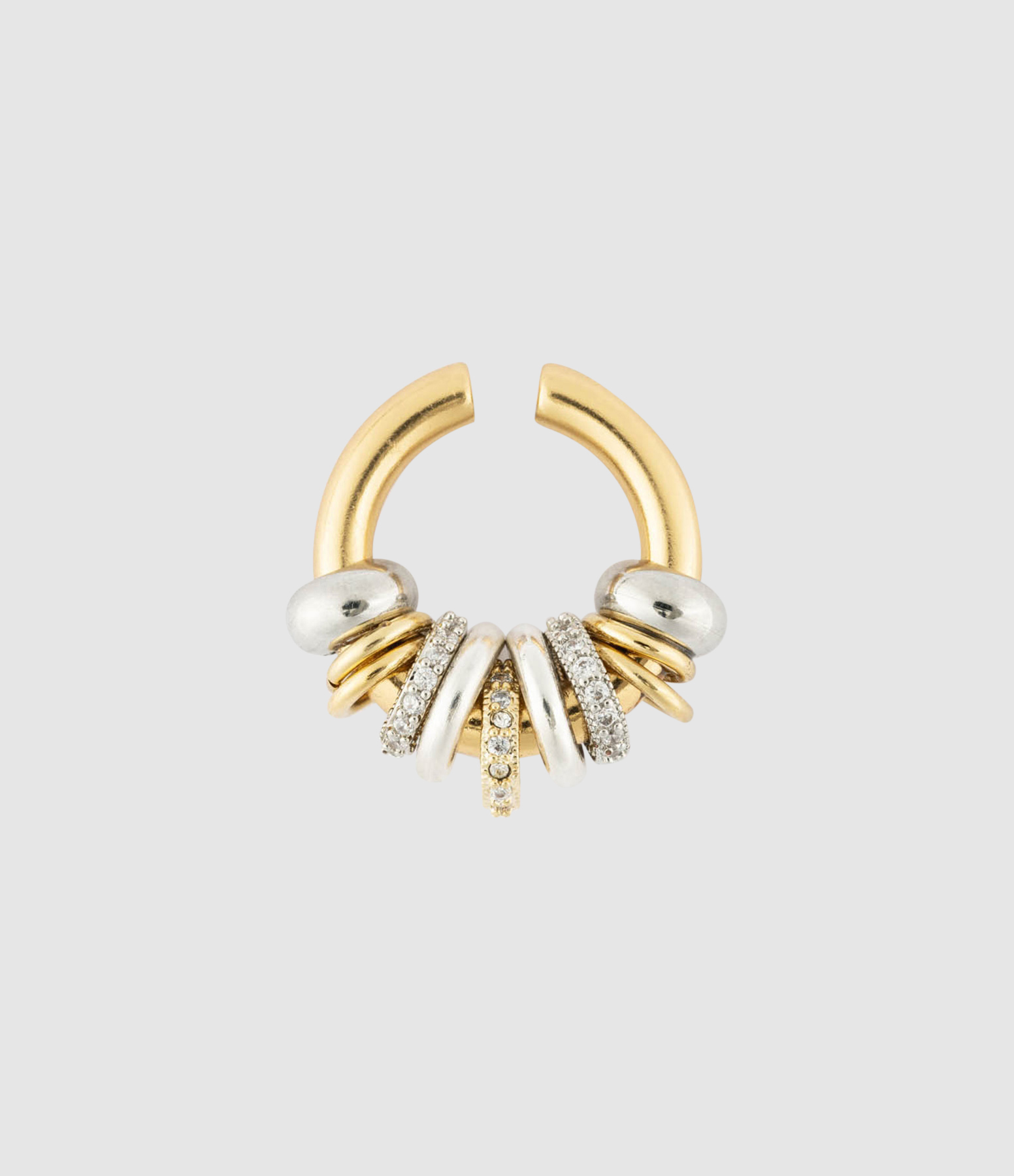 Shiny Eyelet Earring