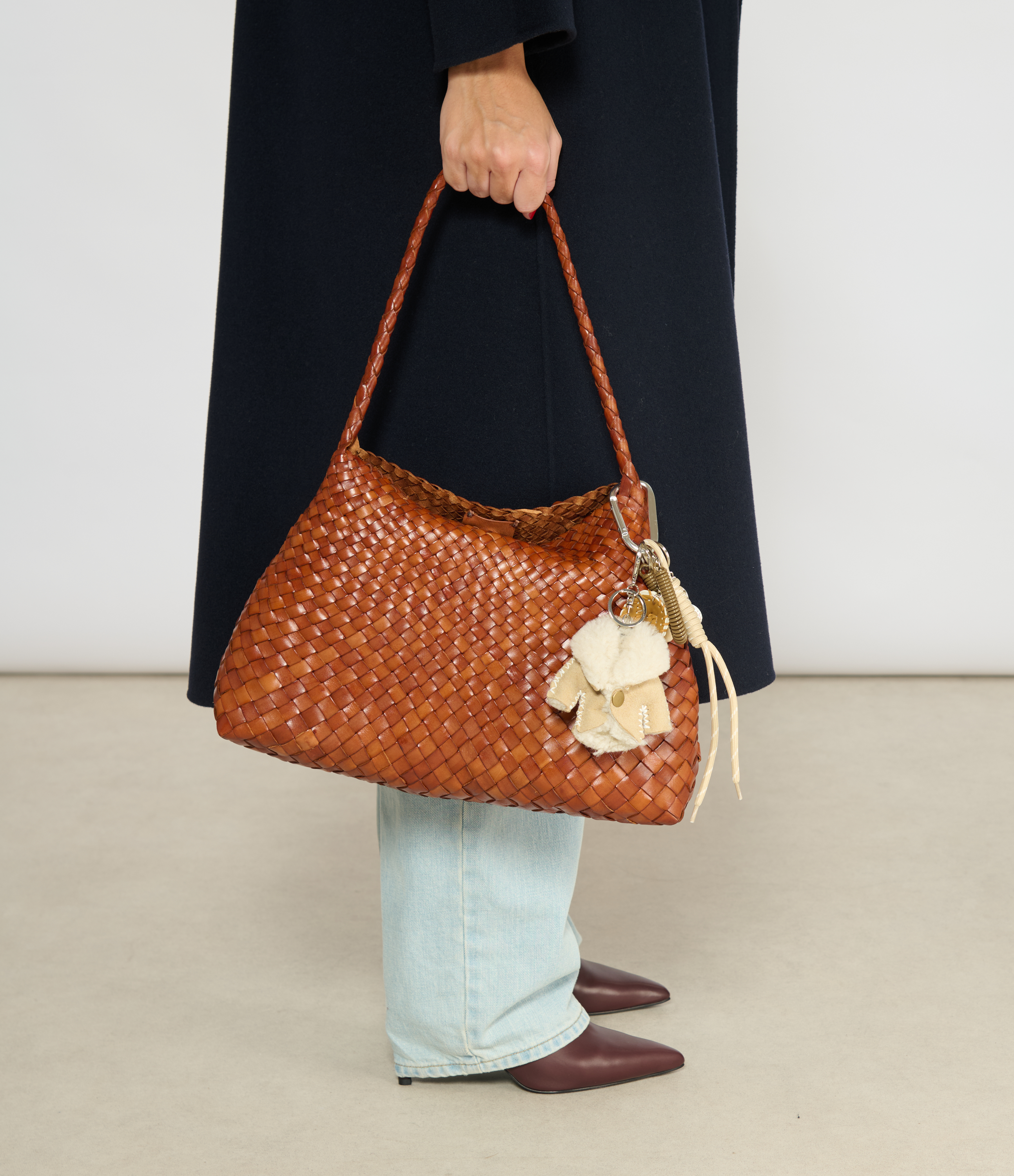 Cozy Beige Handbag Charm #73