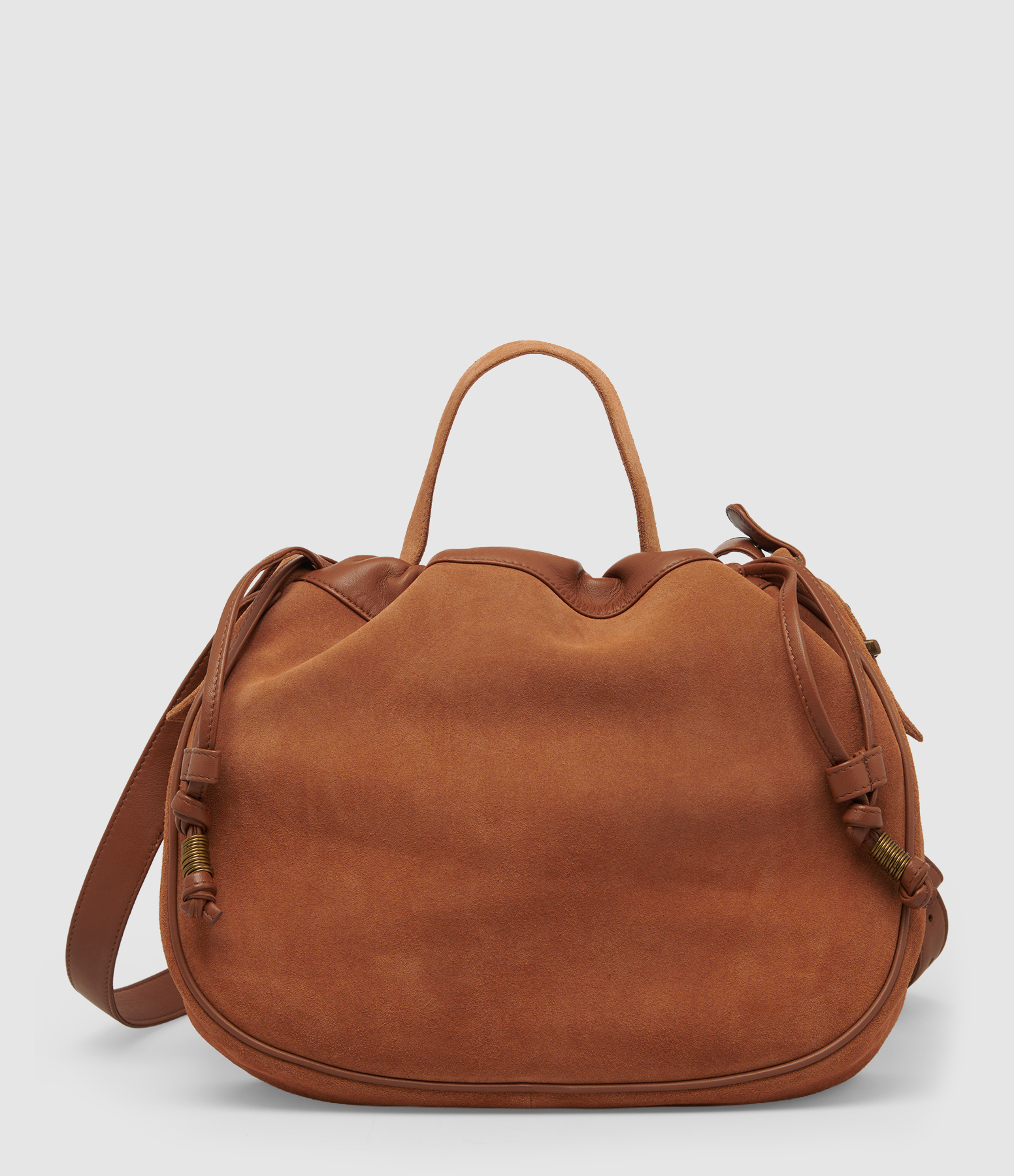 Moon Nubuck Rust Bag